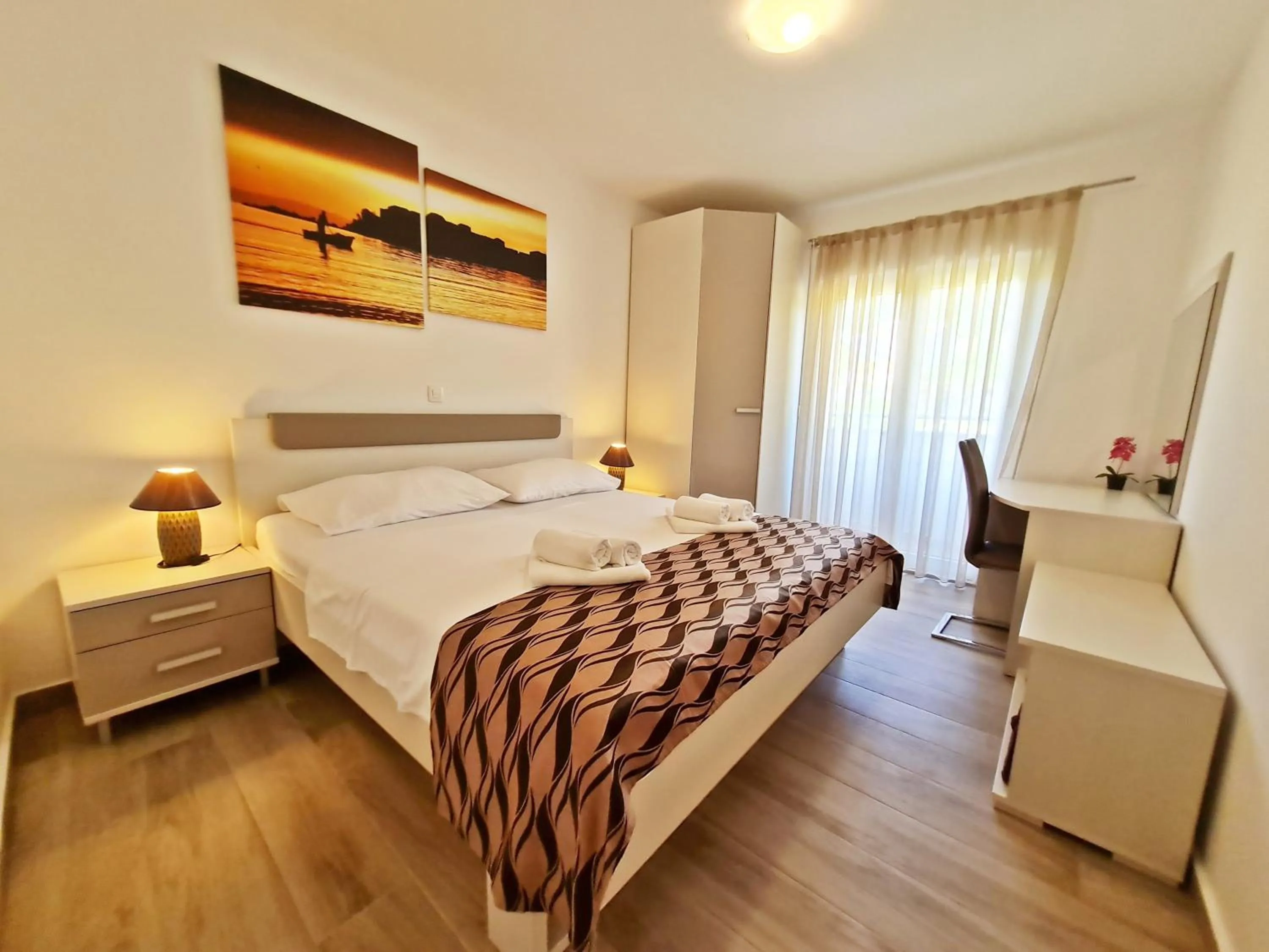 Bed in AB Villa Podstrana