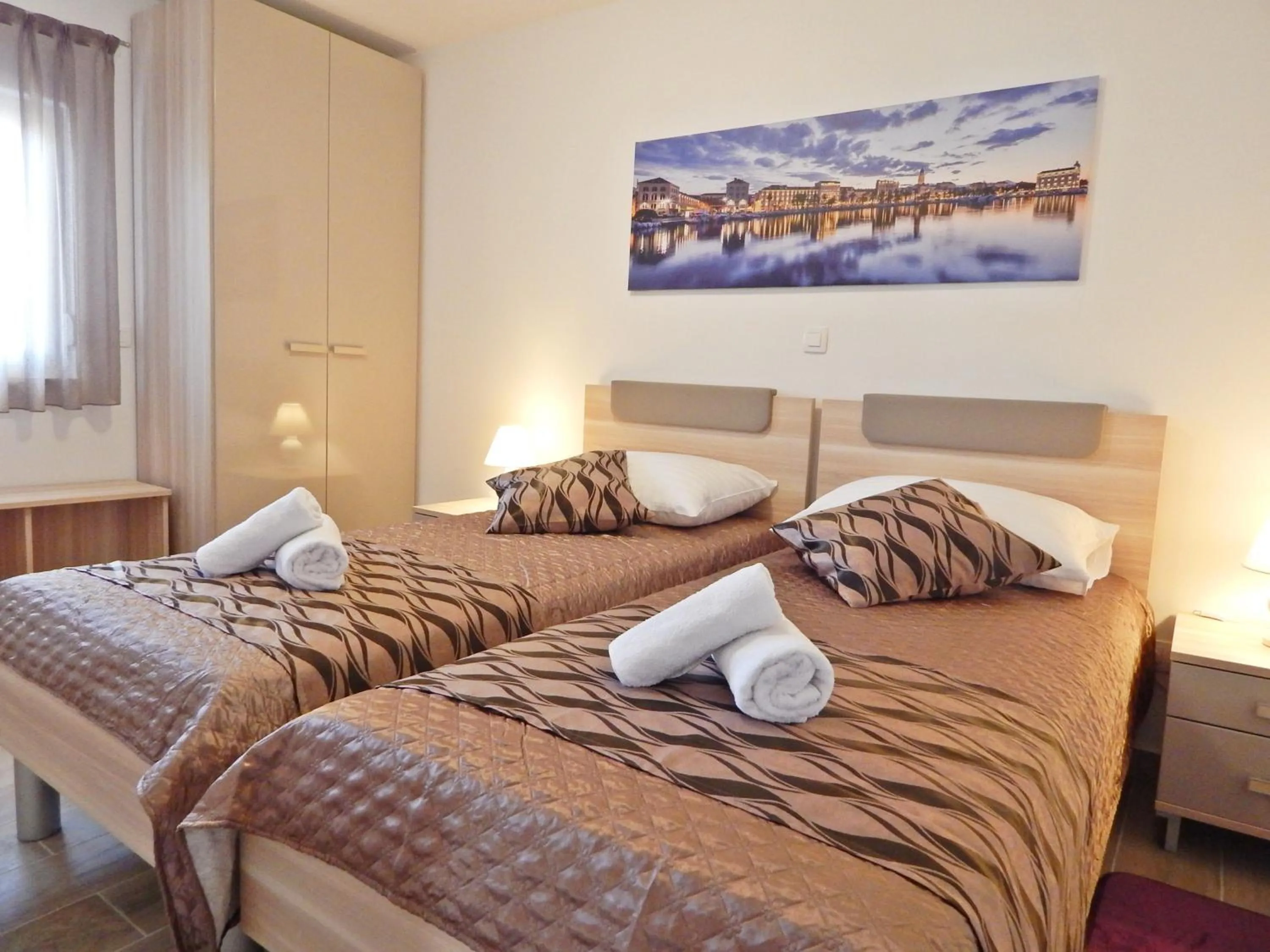 Bedroom, Bed in AB Villa Podstrana