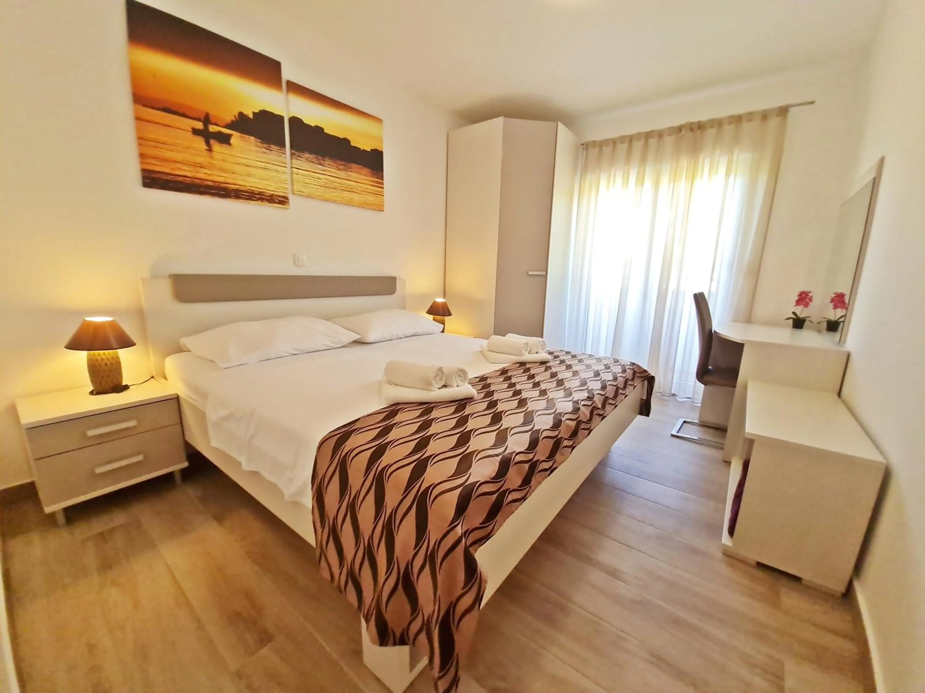 Bedroom, Bed in AB Villa Podstrana