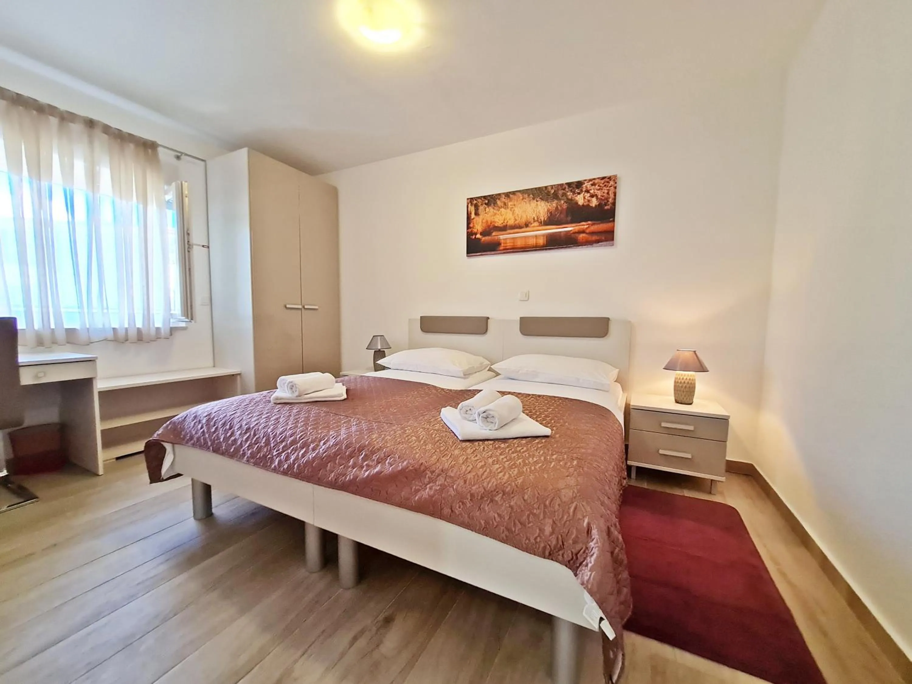 Bedroom, Bed in AB Villa Podstrana