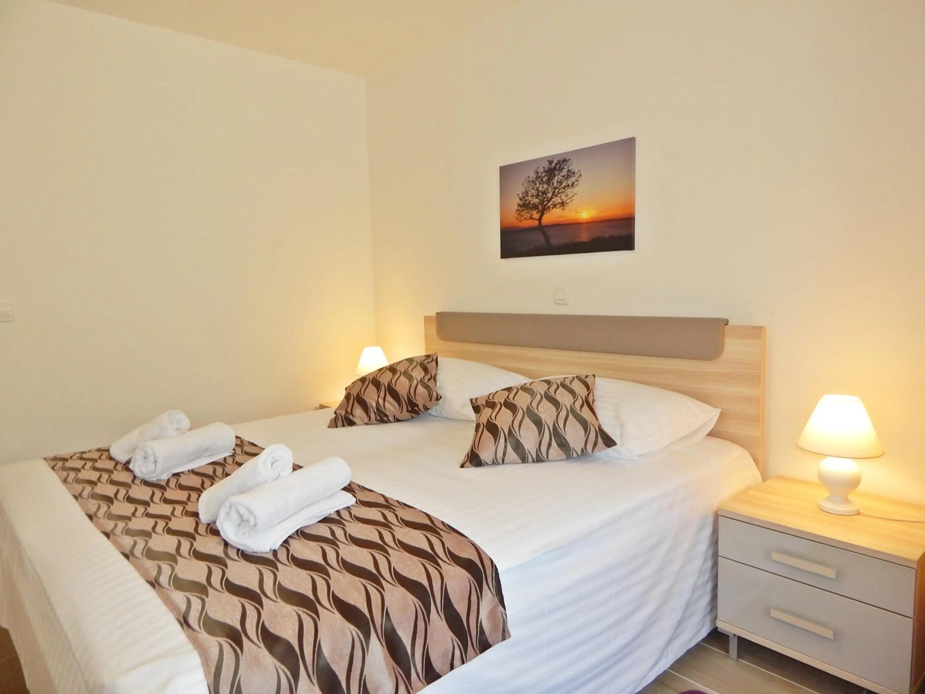 Bedroom, Bed in AB Villa Podstrana