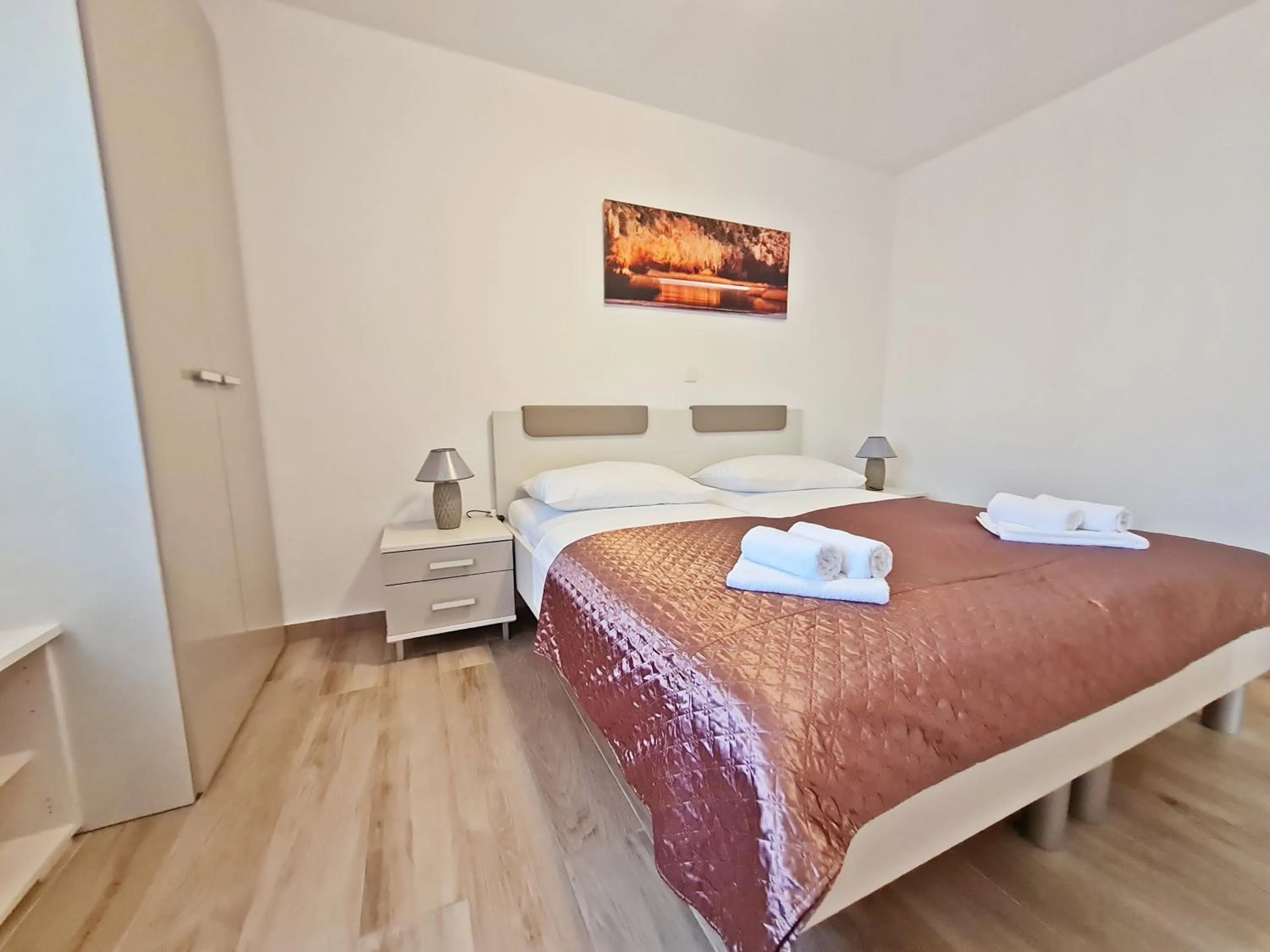 Bedroom, Bed in AB Villa Podstrana