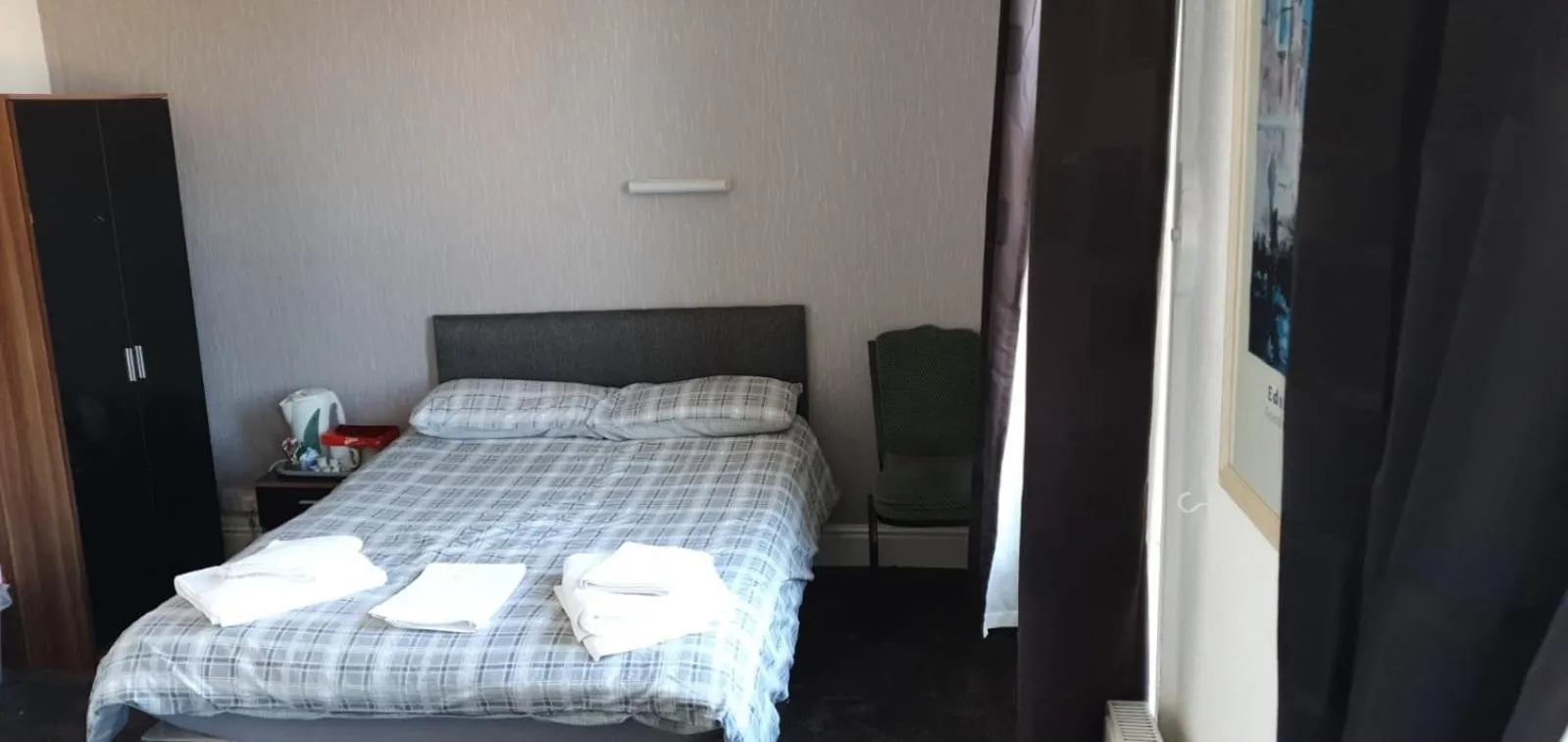 Bed in The Lodge Guest Accommodation