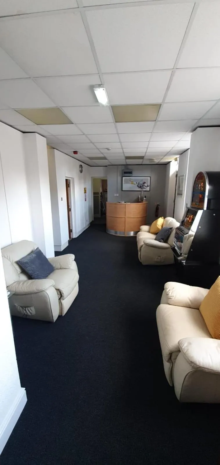 Lobby or reception in The Lodge Guest Accommodation