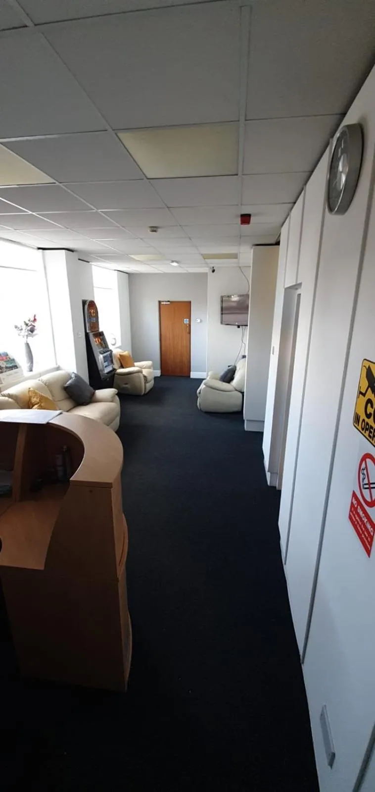 Lobby or reception in The Lodge Guest Accommodation