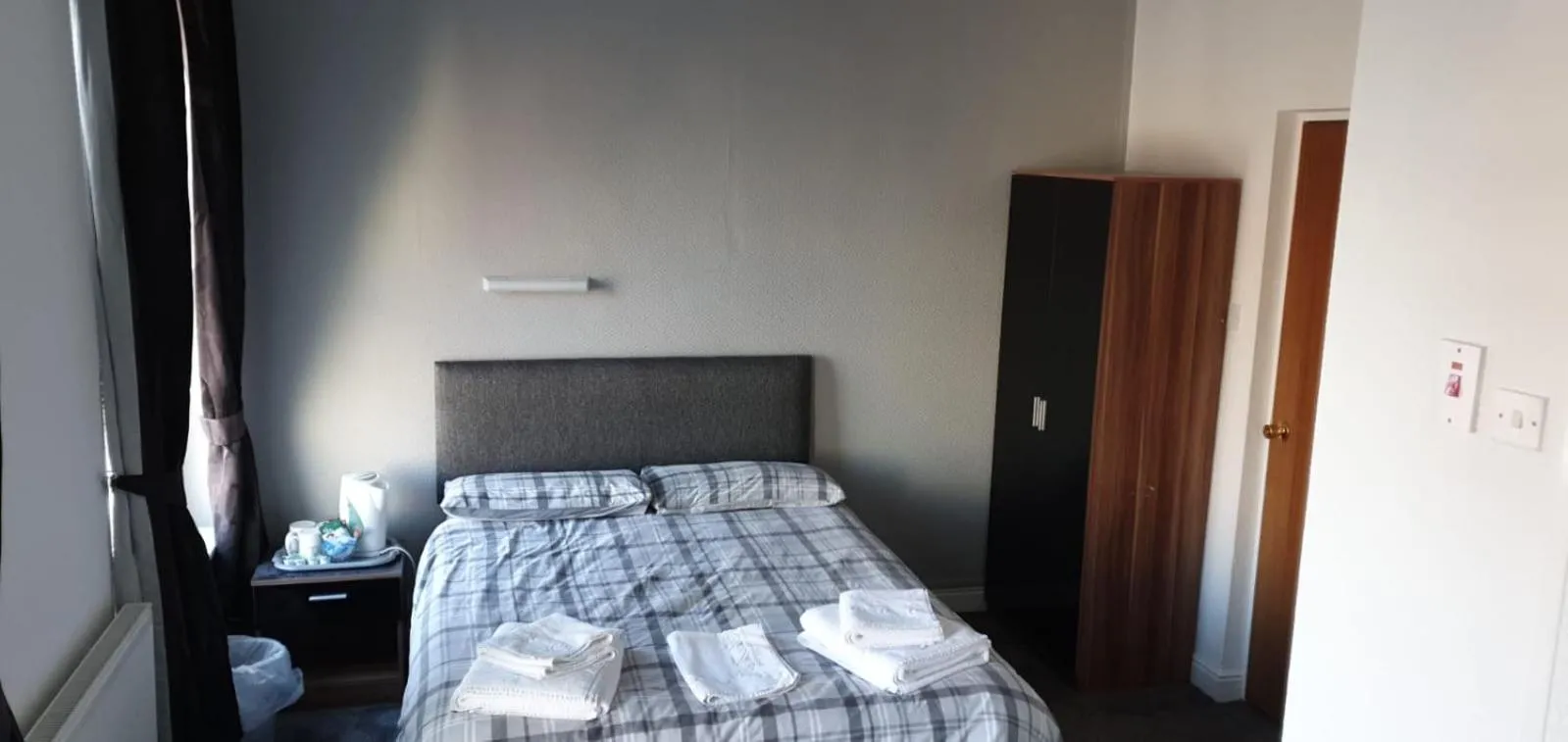 Bed in The Lodge Guest Accommodation