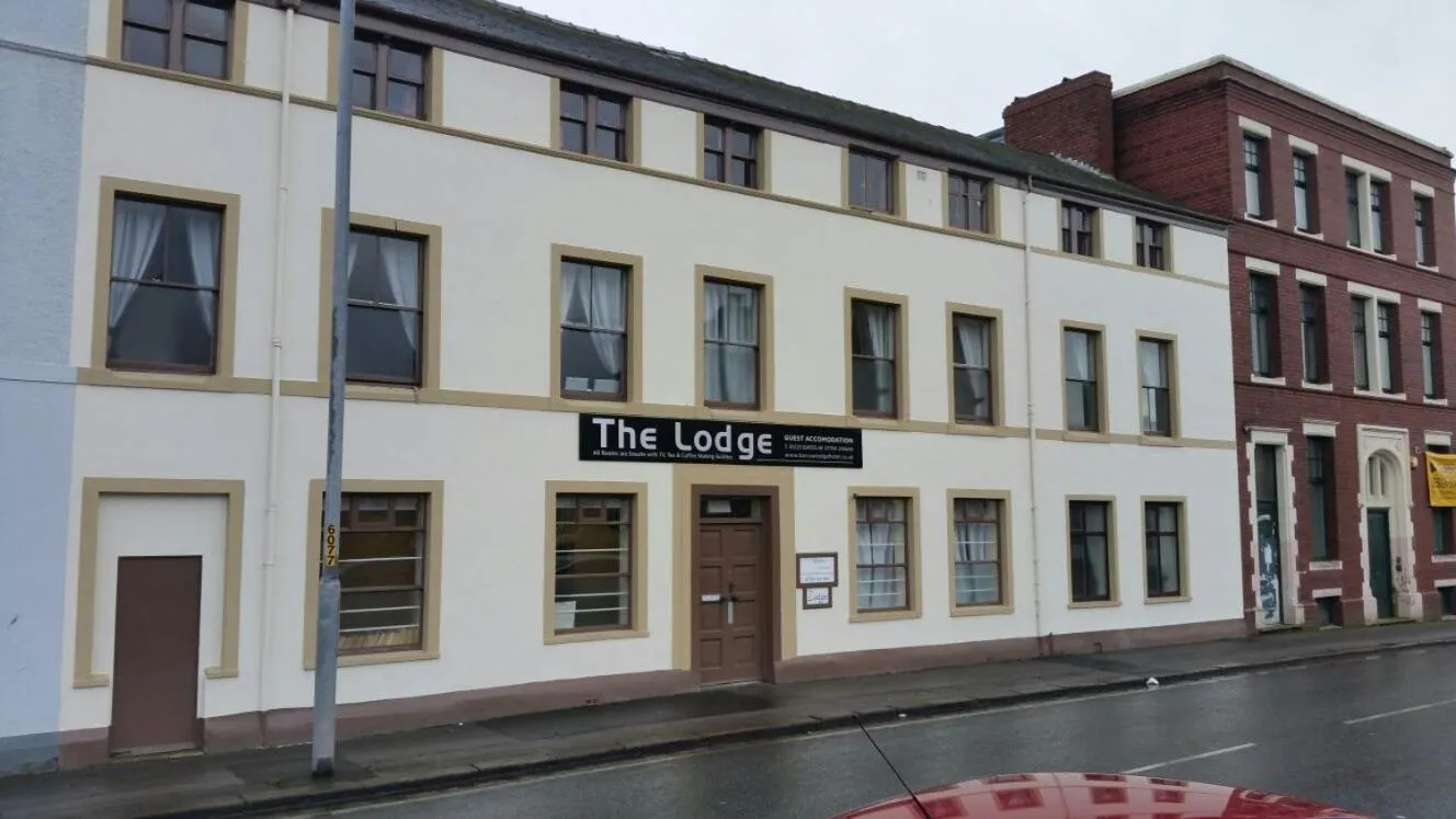Facade/entrance in The Lodge Guest Accommodation
