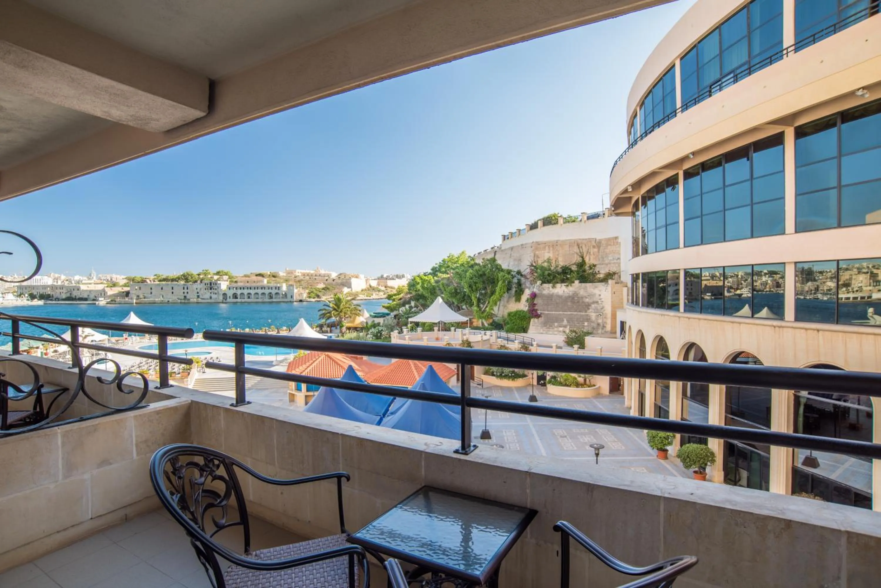 Balcony/Terrace in Grand Hotel Excelsior