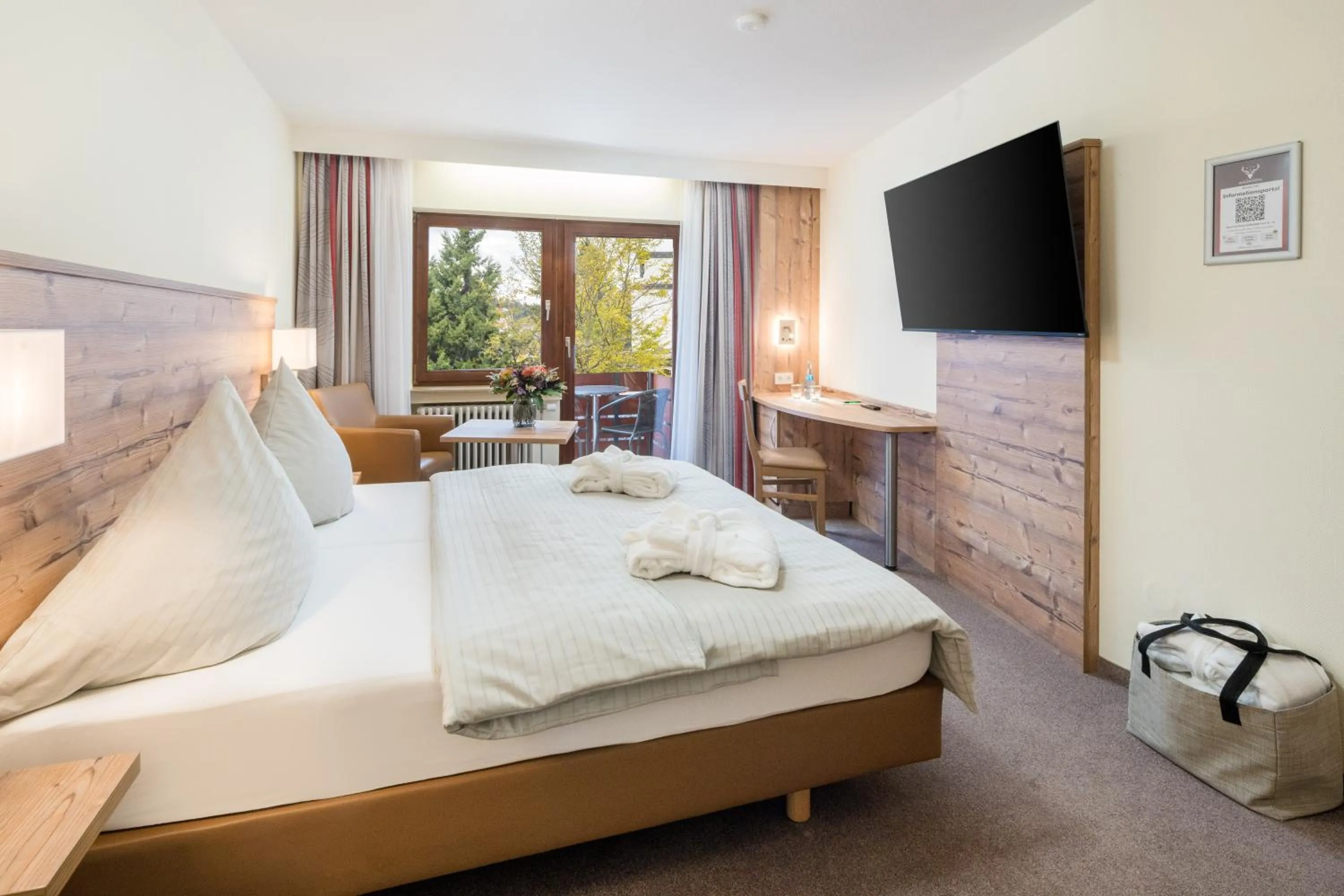 Photo of the whole room, Bed in Hotel-Resort Waldachtal - Adults only