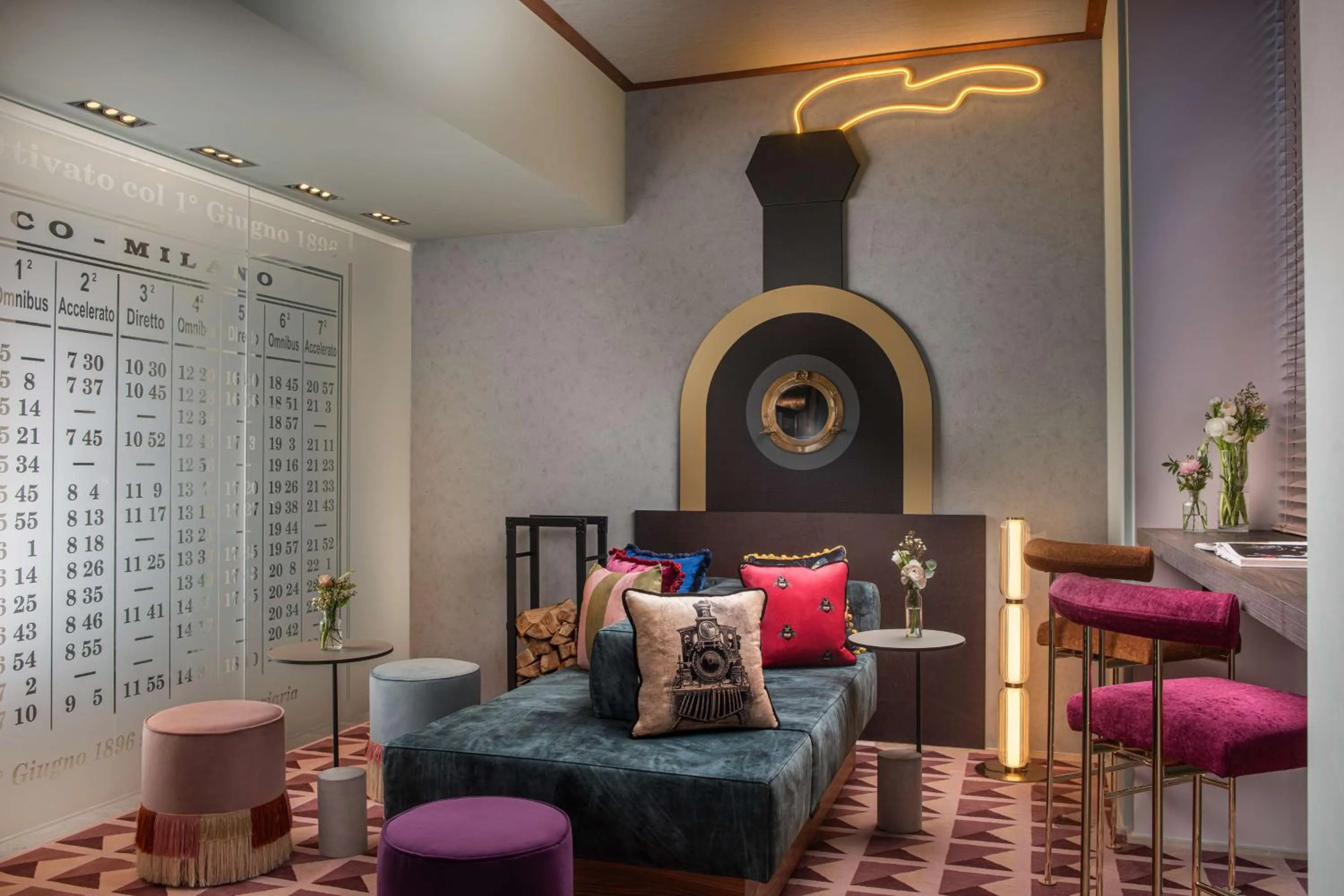 Lobby or reception in Avani Palazzo Moscova Milan Hotel