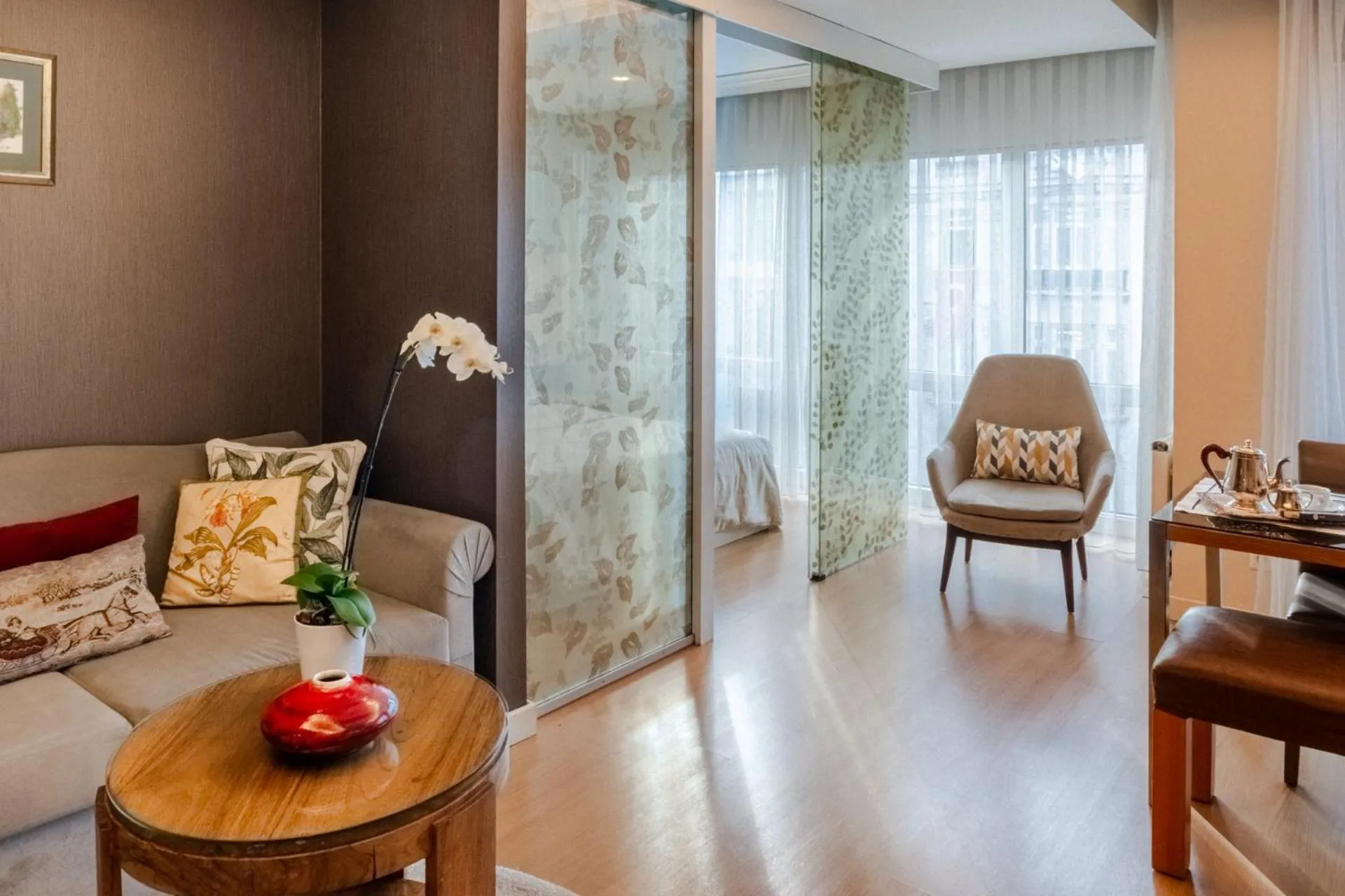 Living room in Cheya Deluxe Residence Nisantasi Istanbul City Center