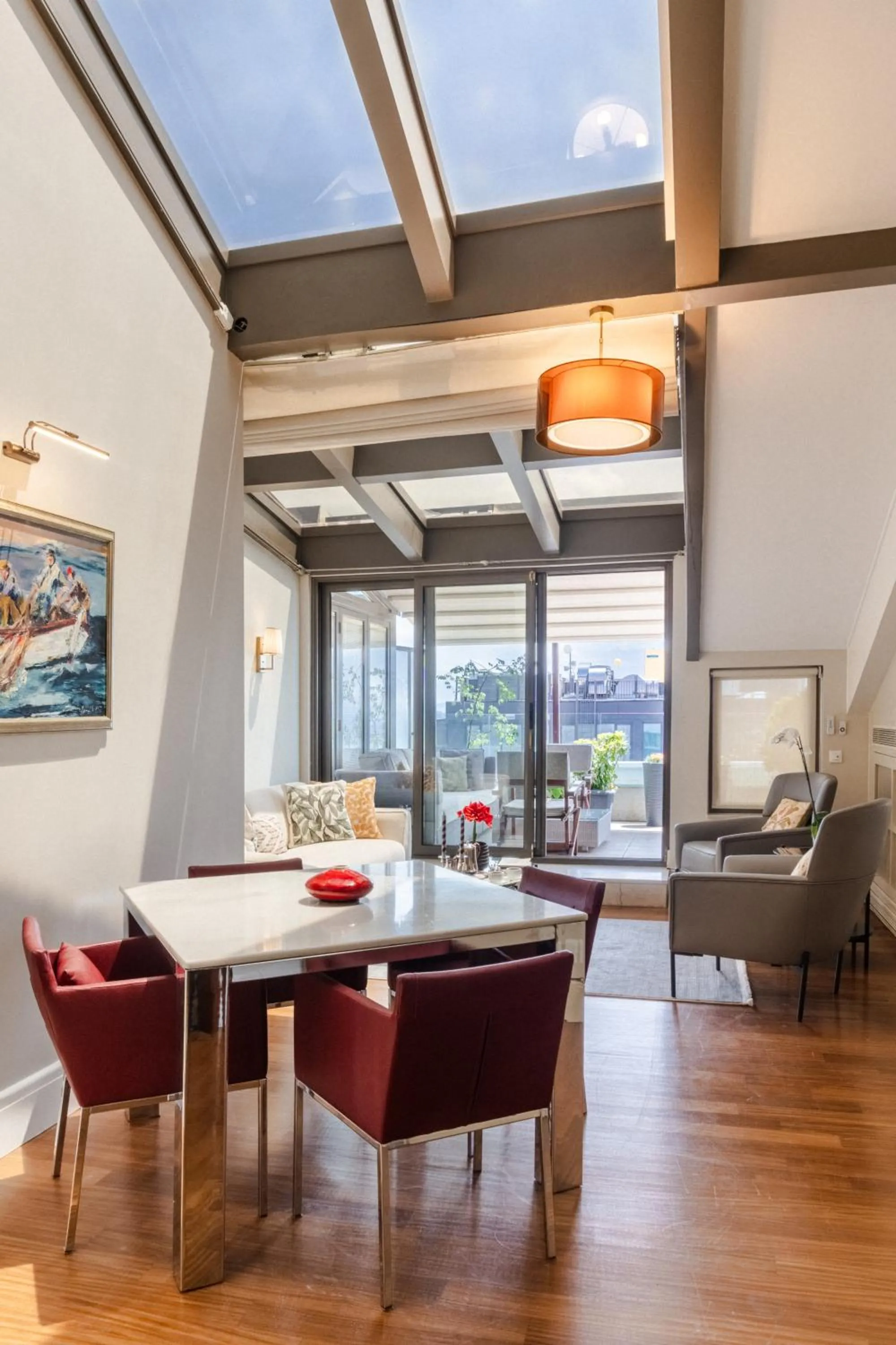 Seating area in Cheya Deluxe Residence Nisantasi Istanbul City Center