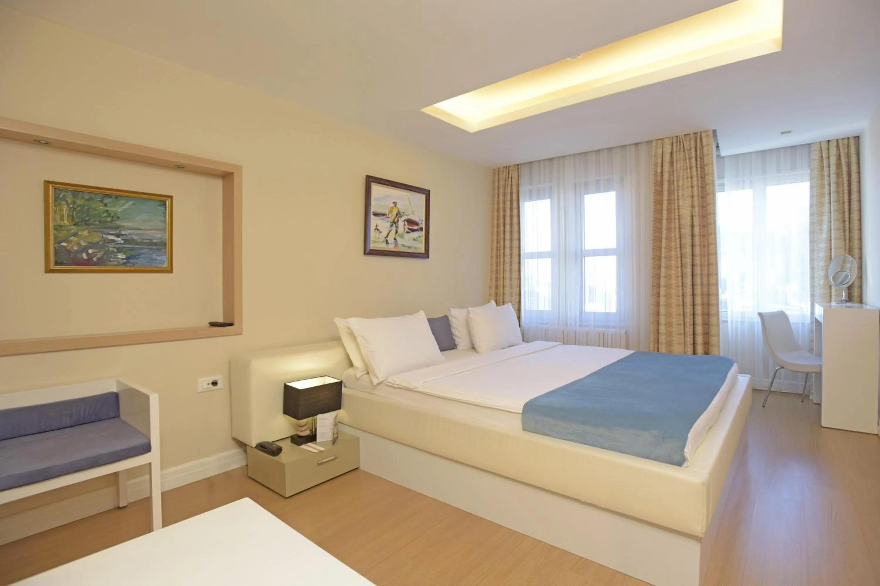 Bed in Cheya Deluxe Residence Nisantasi Istanbul City Center