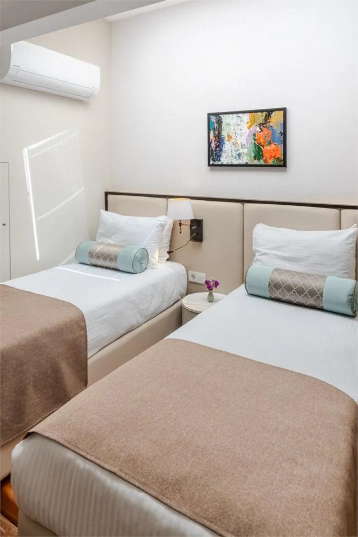 Bed in Cheya Deluxe Residence Nisantasi Istanbul City Center