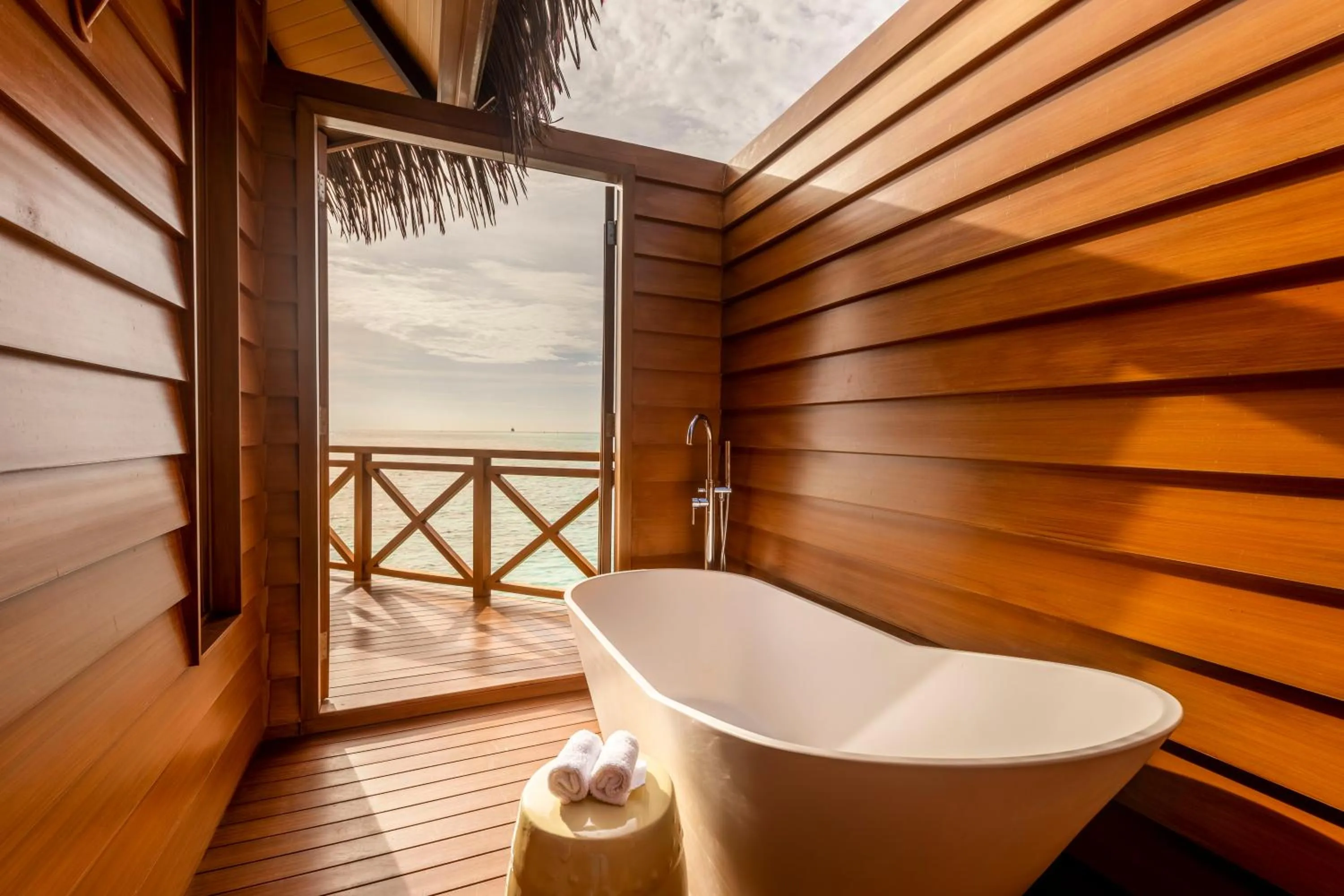 Bathroom in Mercure Maldives Kooddoo - Adults-Only Escape - 50 percent off Domestic Transfers