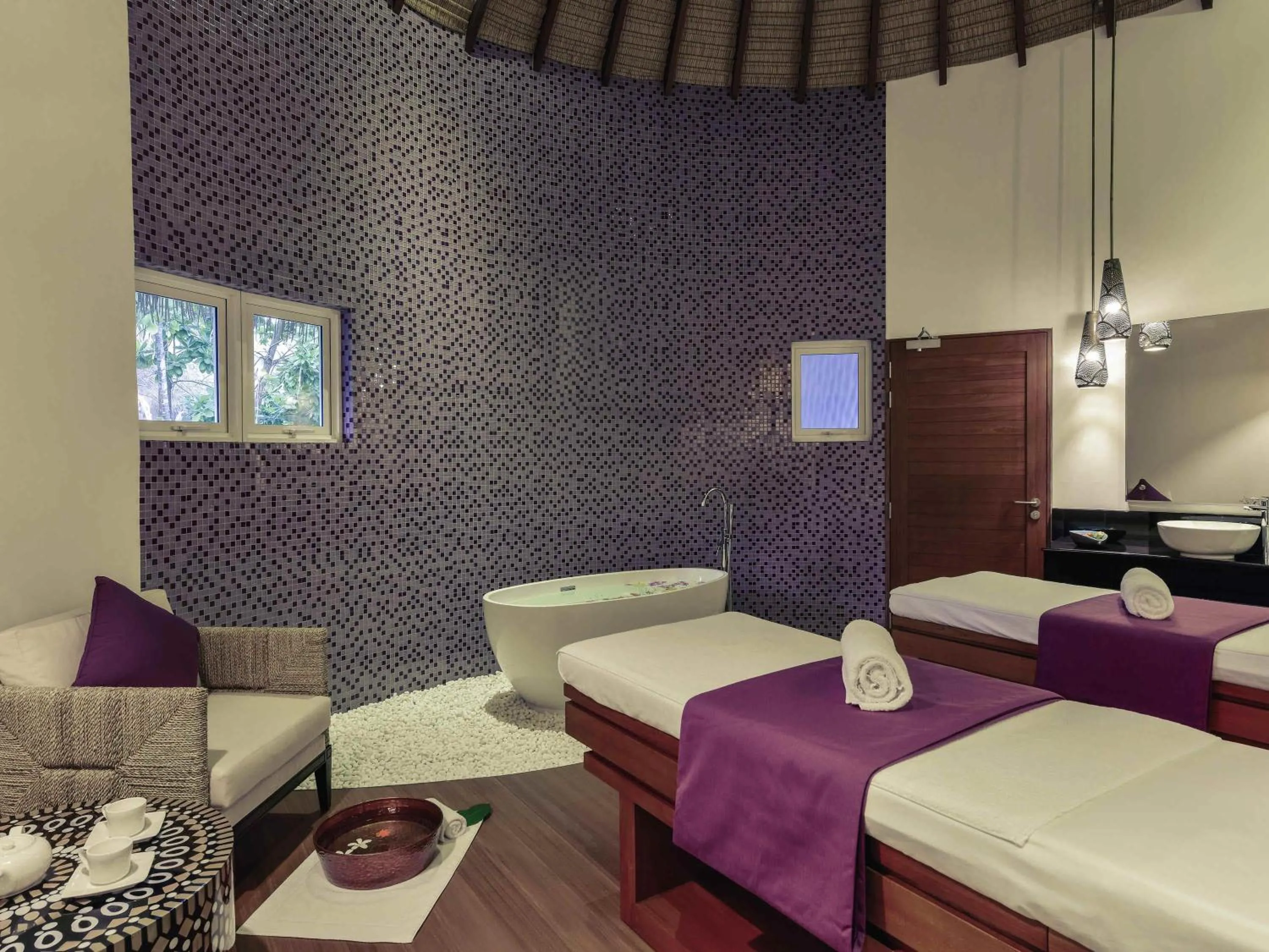 Spa and wellness centre/facilities, Bed in Mercure Maldives Kooddoo - Adults-Only Escape - 50 percent off Domestic Transfers