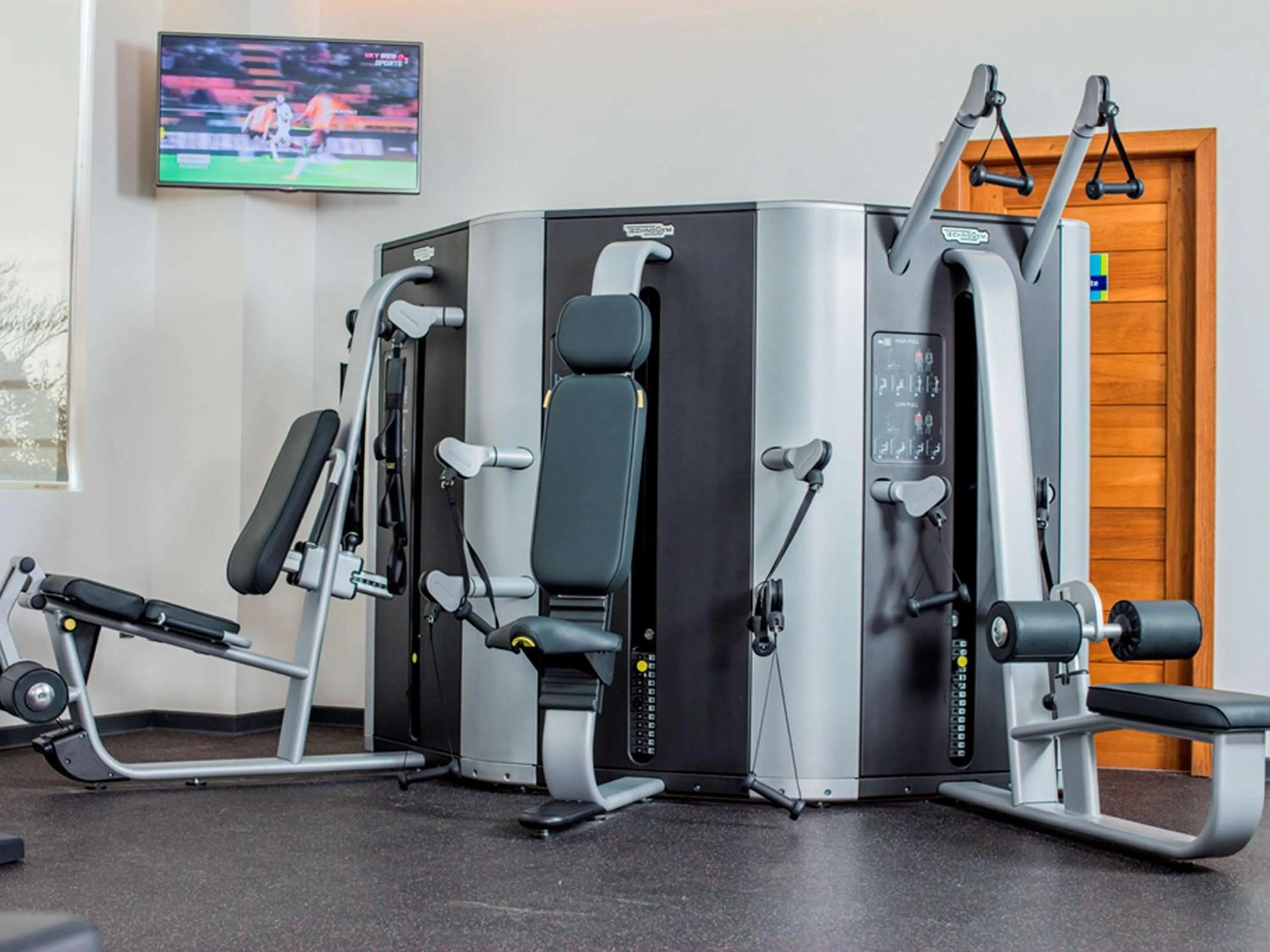 On site in Hotel Stadium