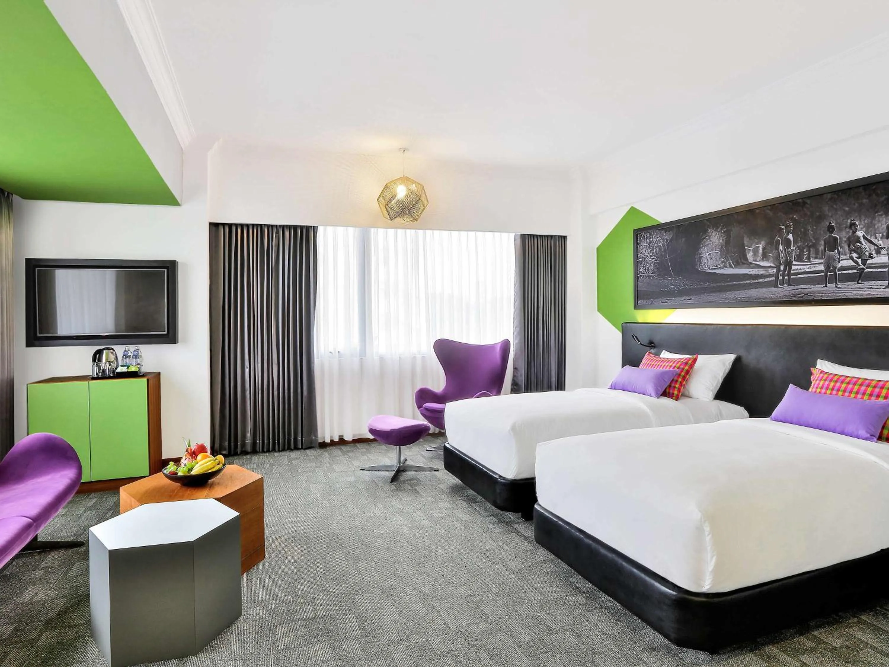 Photo of the whole room, Bed in Hotel Stadium
