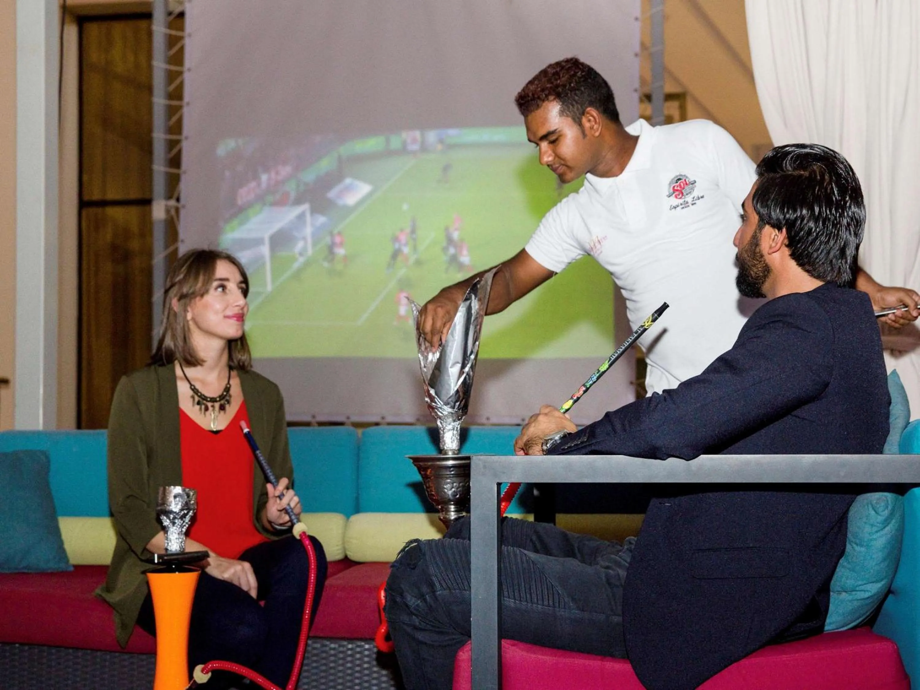 Lounge or bar in Mercure Sohar