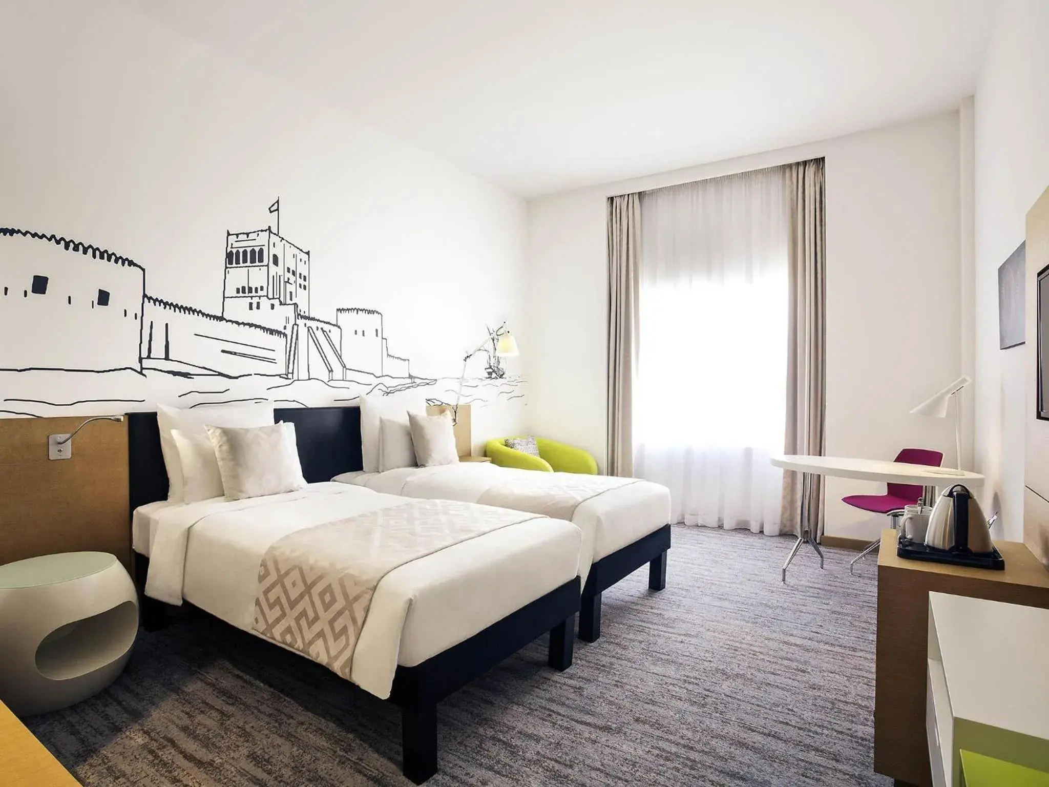 Bedroom, Bed in Mercure Sohar Bedroom, Bed in Mercure Sohar