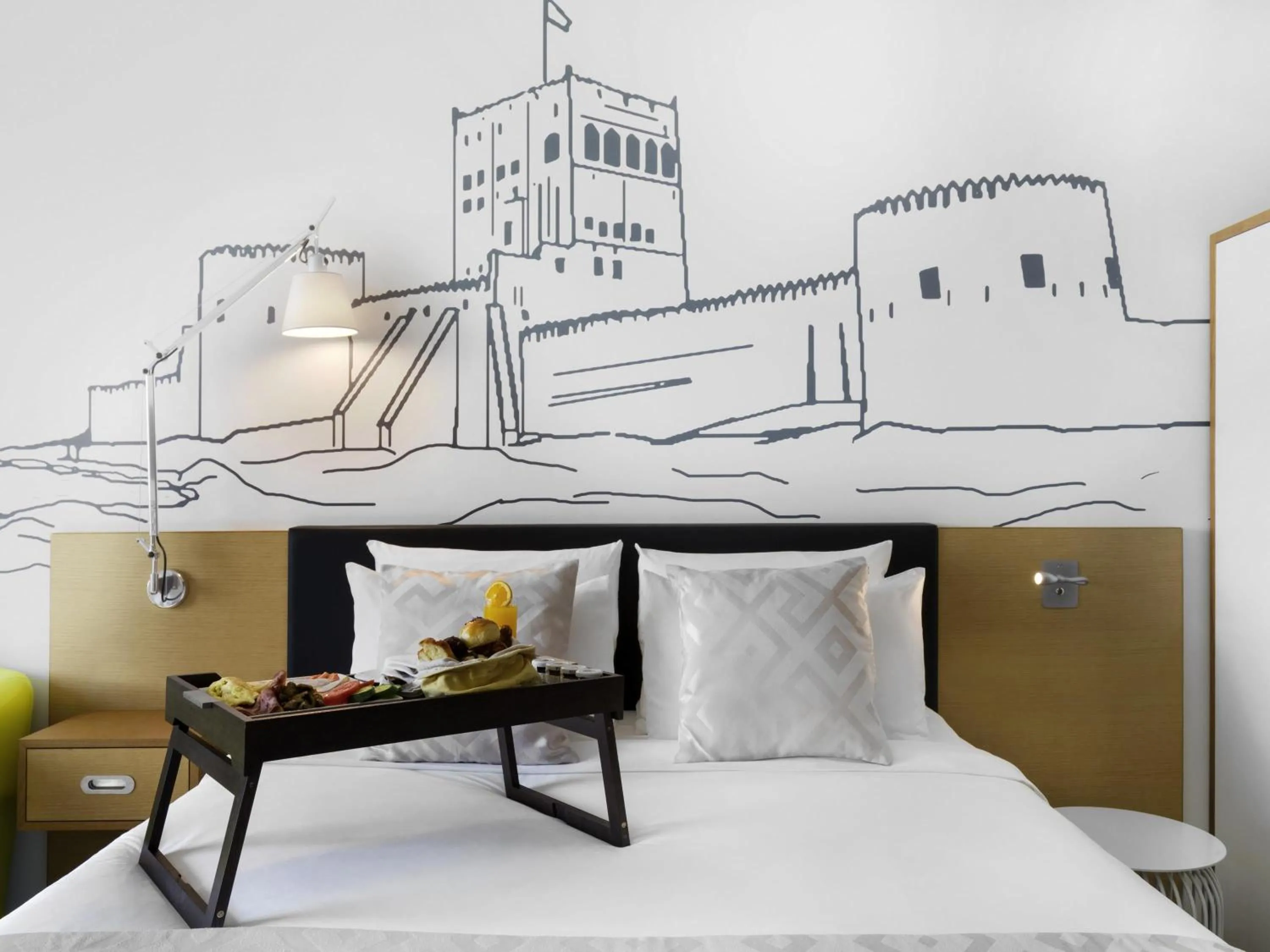 Breakfast, Bed in Mercure Sohar