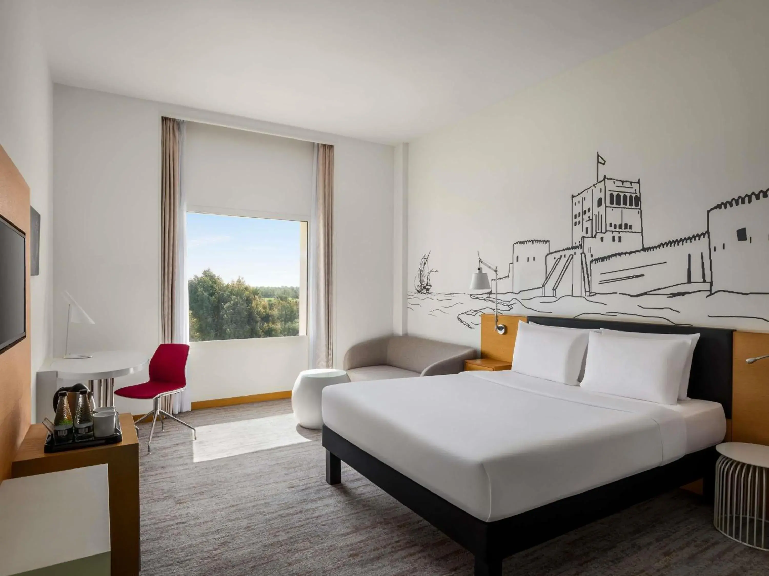 Bedroom, Bed in Mercure Sohar Bedroom, Bed in Mercure Sohar