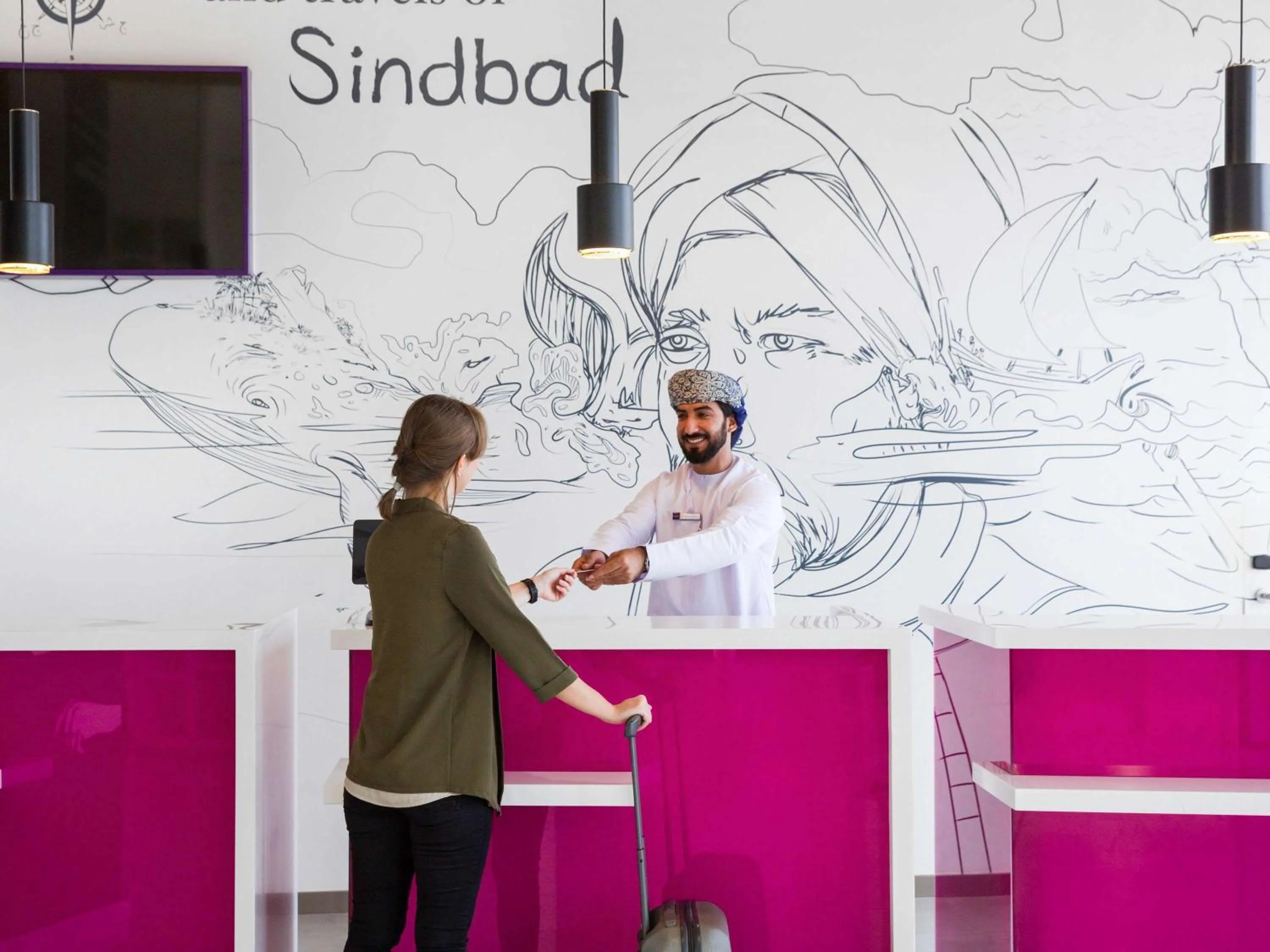 On site in Mercure Sohar