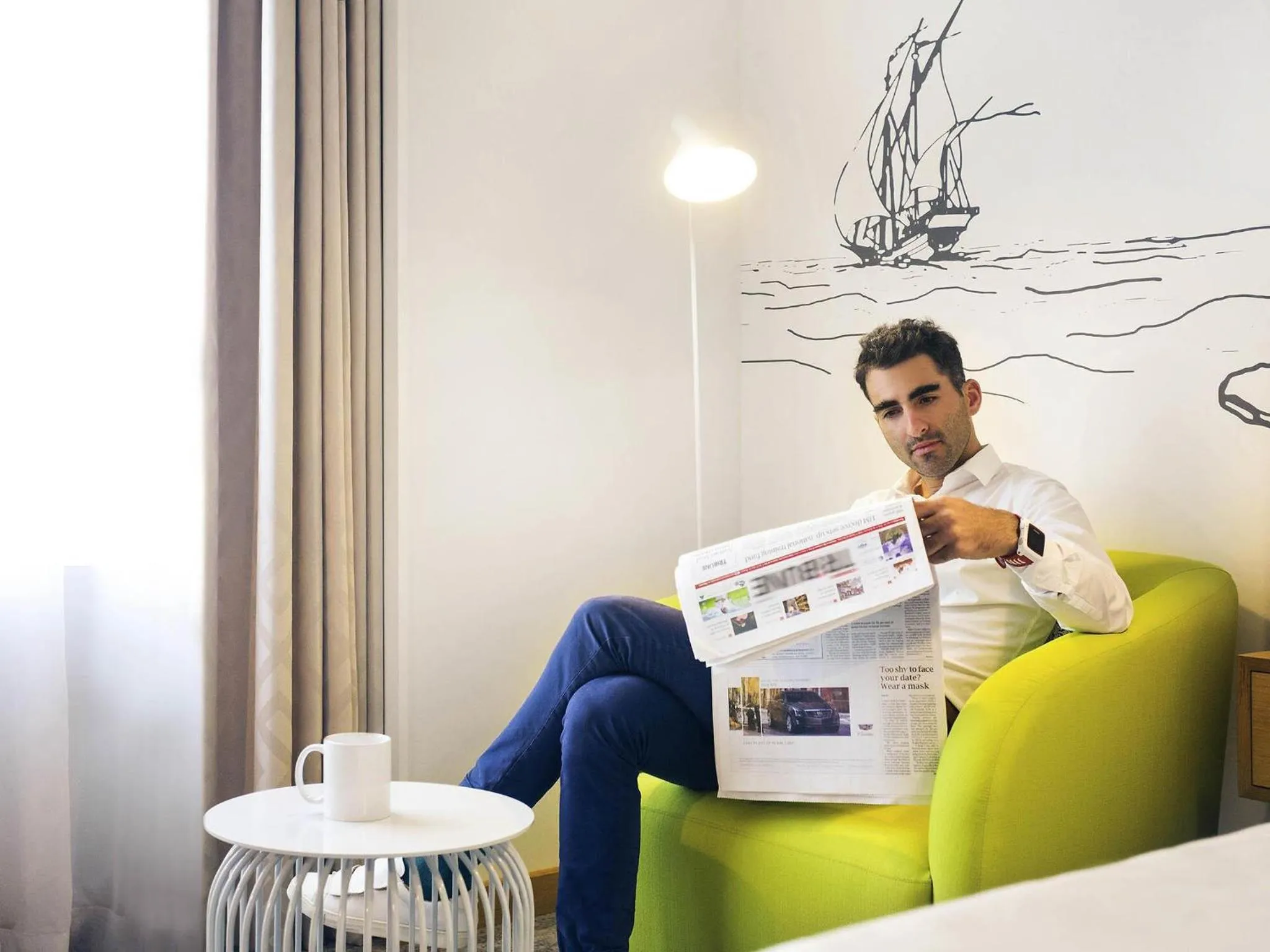 Bedroom in Mercure Sohar