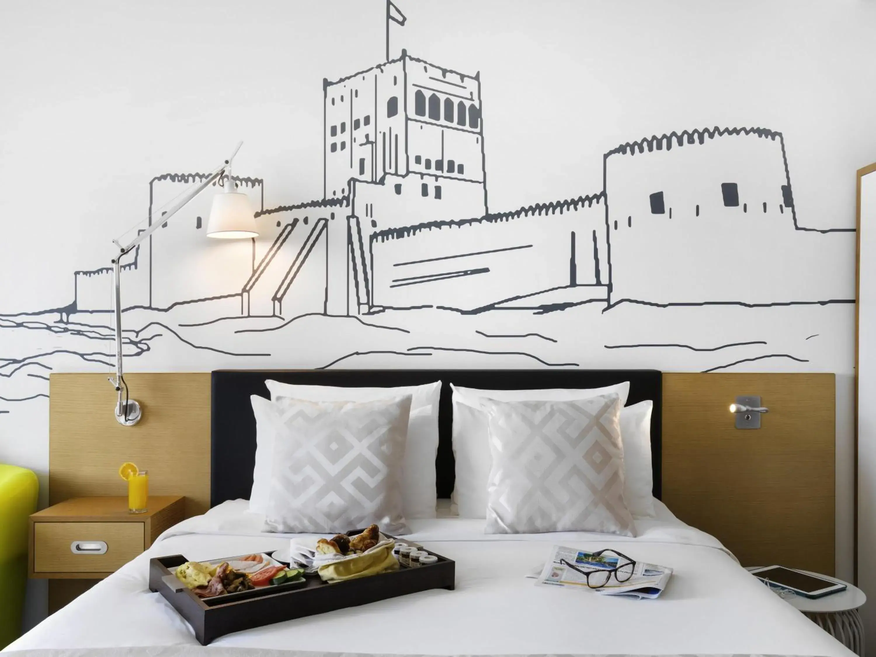 Bedroom, Bed in Mercure Sohar Bedroom, Bed in Mercure Sohar