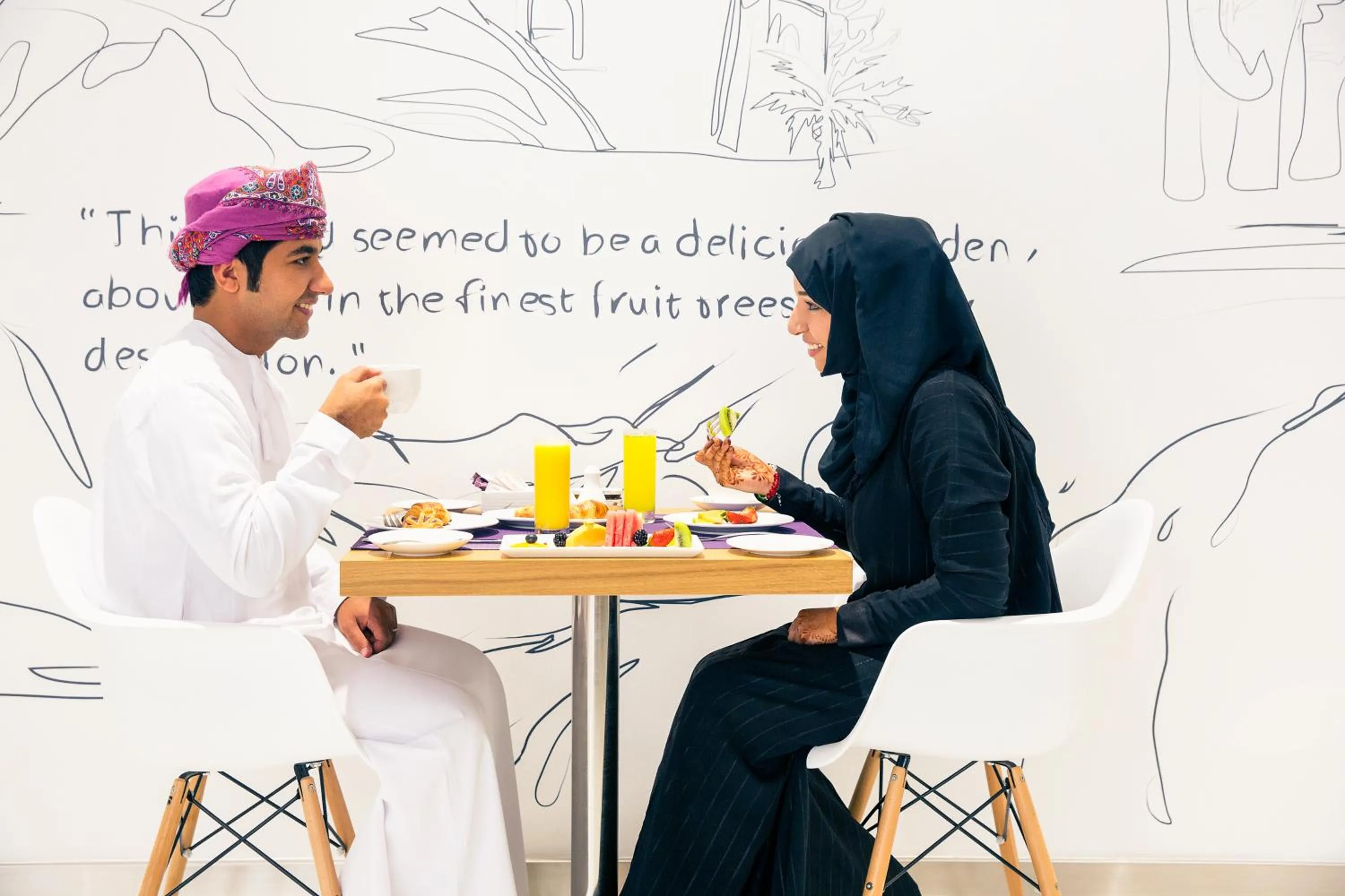 Restaurant/places to eat in Mercure Sohar