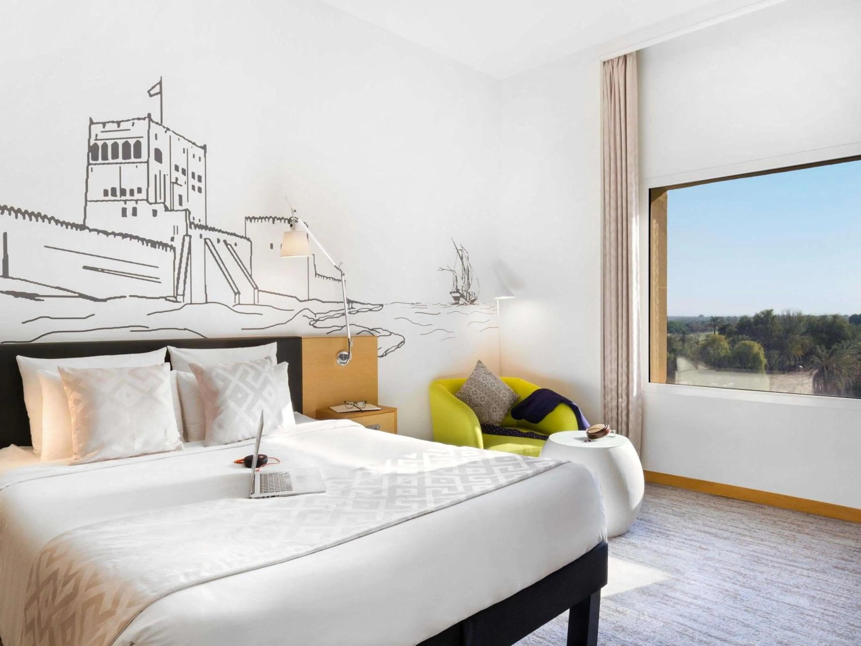 Property building, Bed in Mercure Sohar