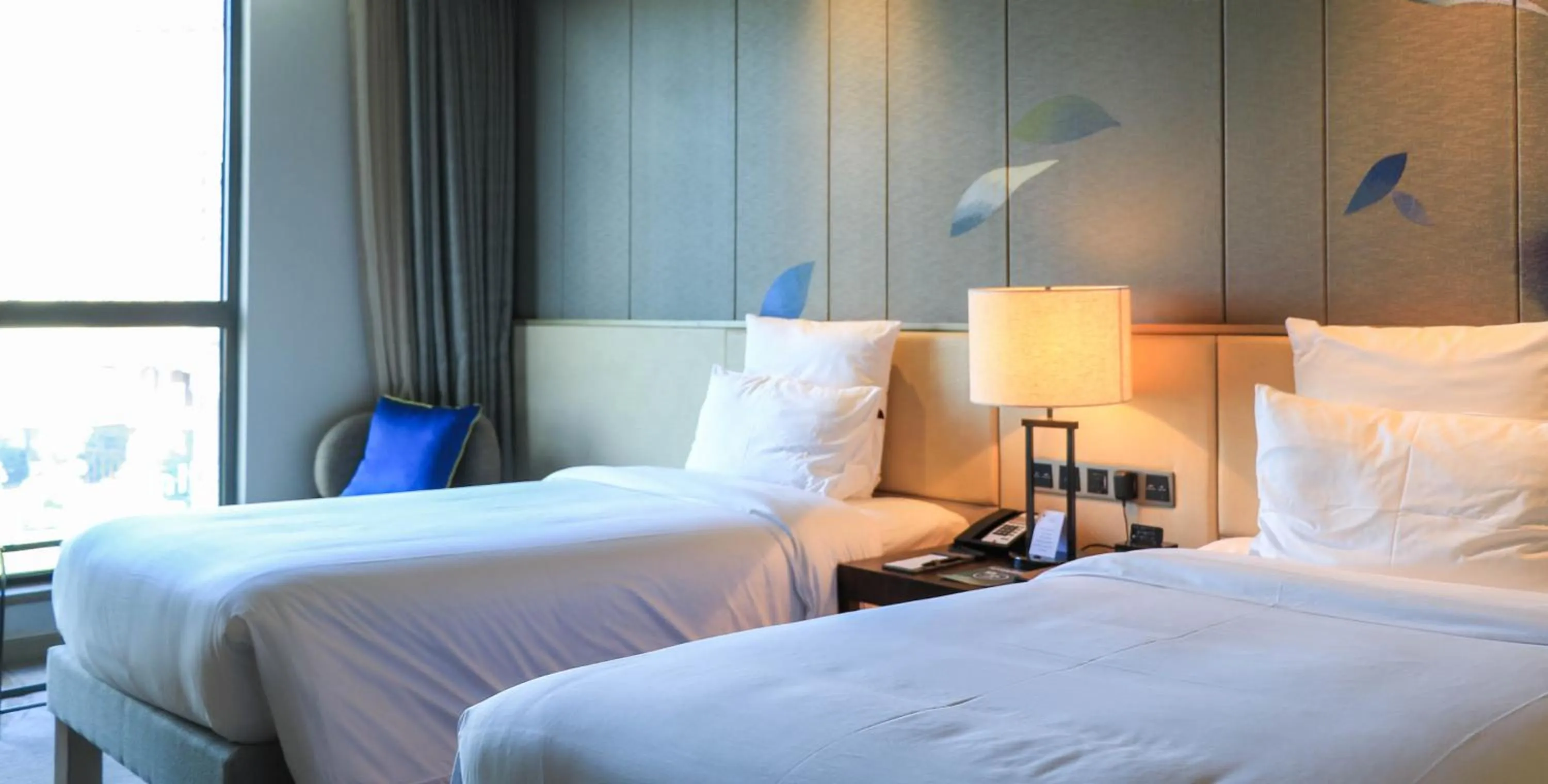 Bedroom, Bed in Pullman Nanchang Sunac