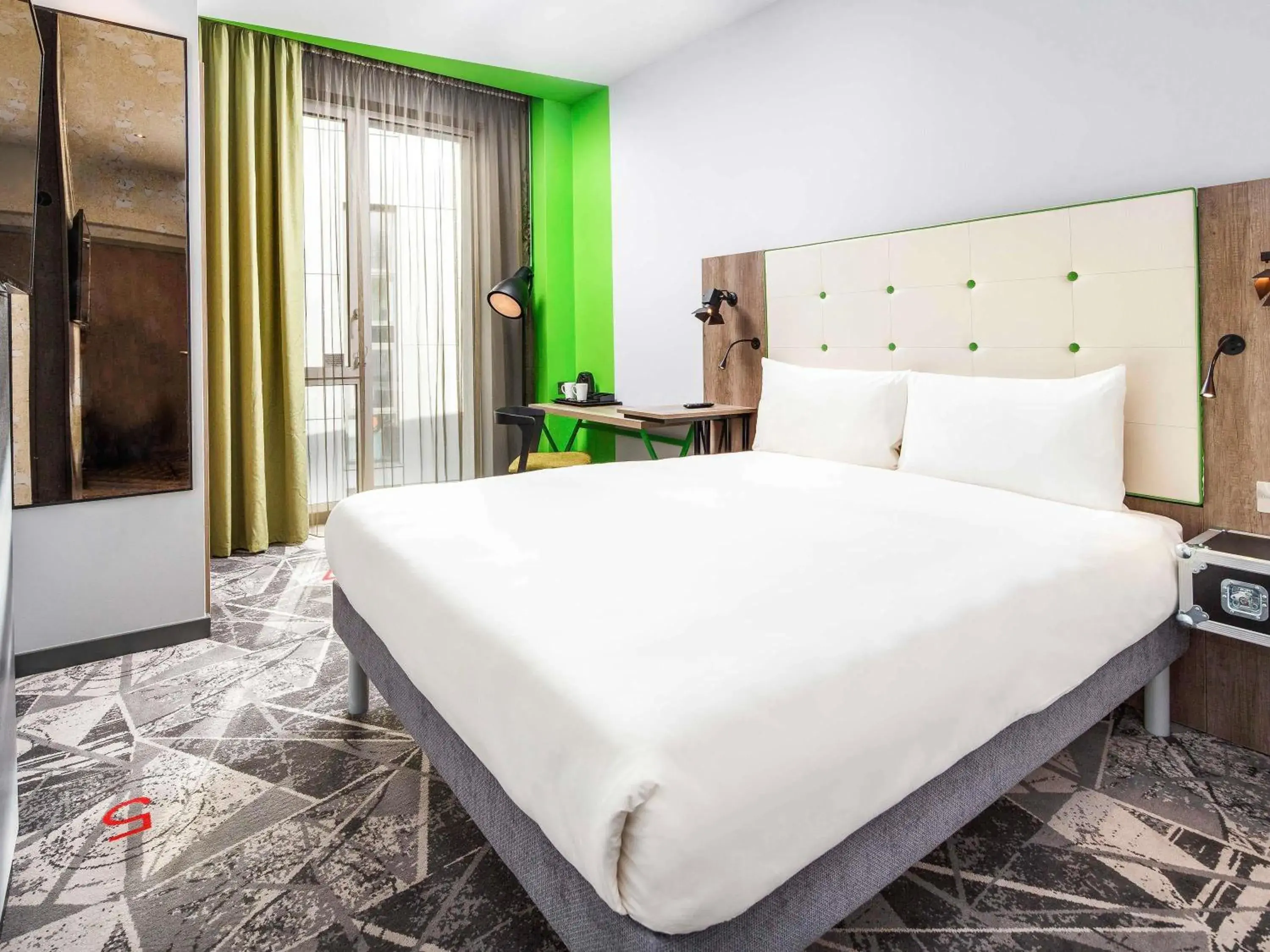 Bedroom, Bed in ibis Styles London Ealing Bedroom, Bed in ibis Styles London Ealing
