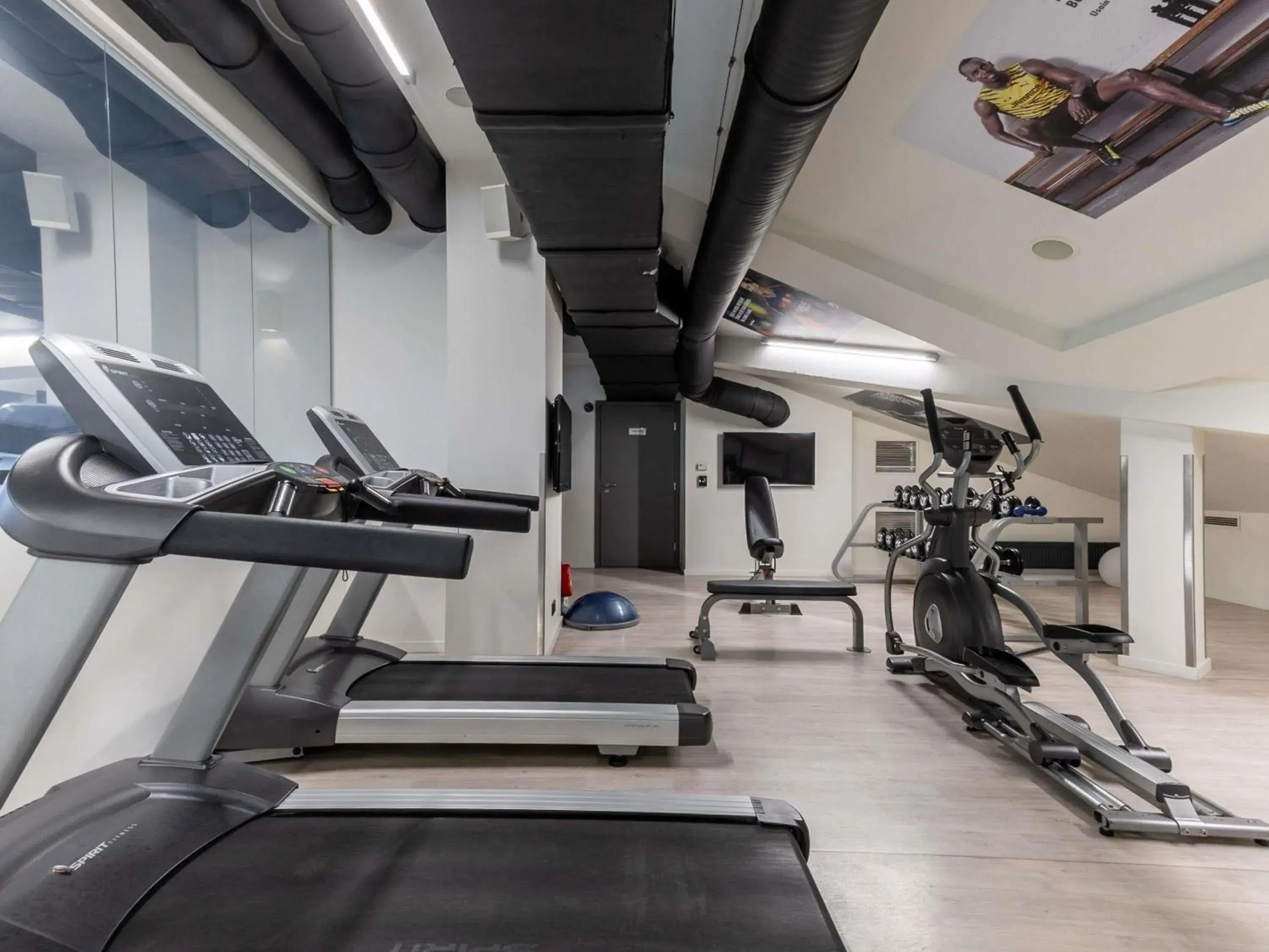 Fitness centre/facilities in Pullman Riga Old Town - Renovated 2025 Fitness centre/facilities in Pullman Riga Old Town - Renovated 2025