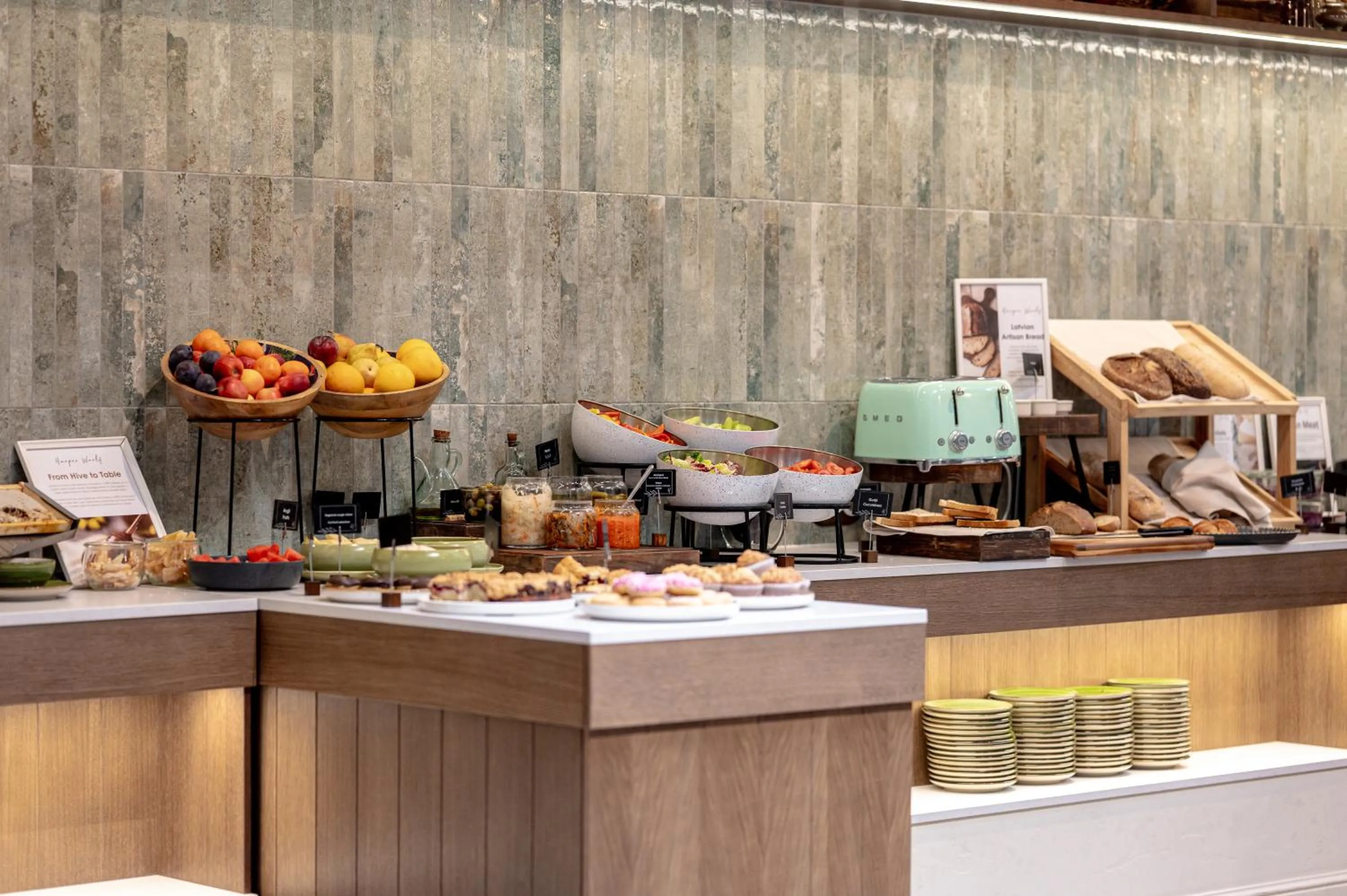 Buffet breakfast in Pullman Riga Old Town - Renovated 2025