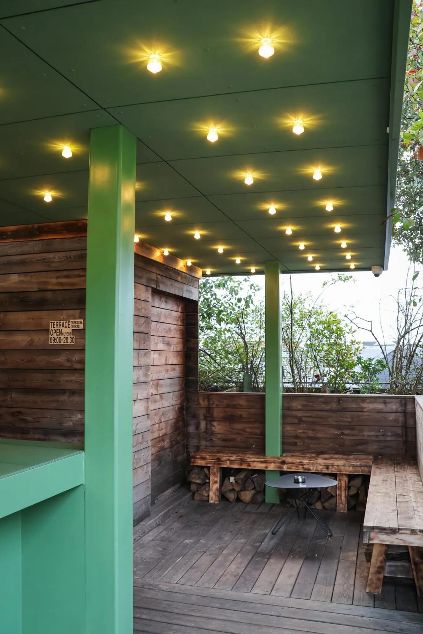 Balcony/Terrace in JAM Brussels