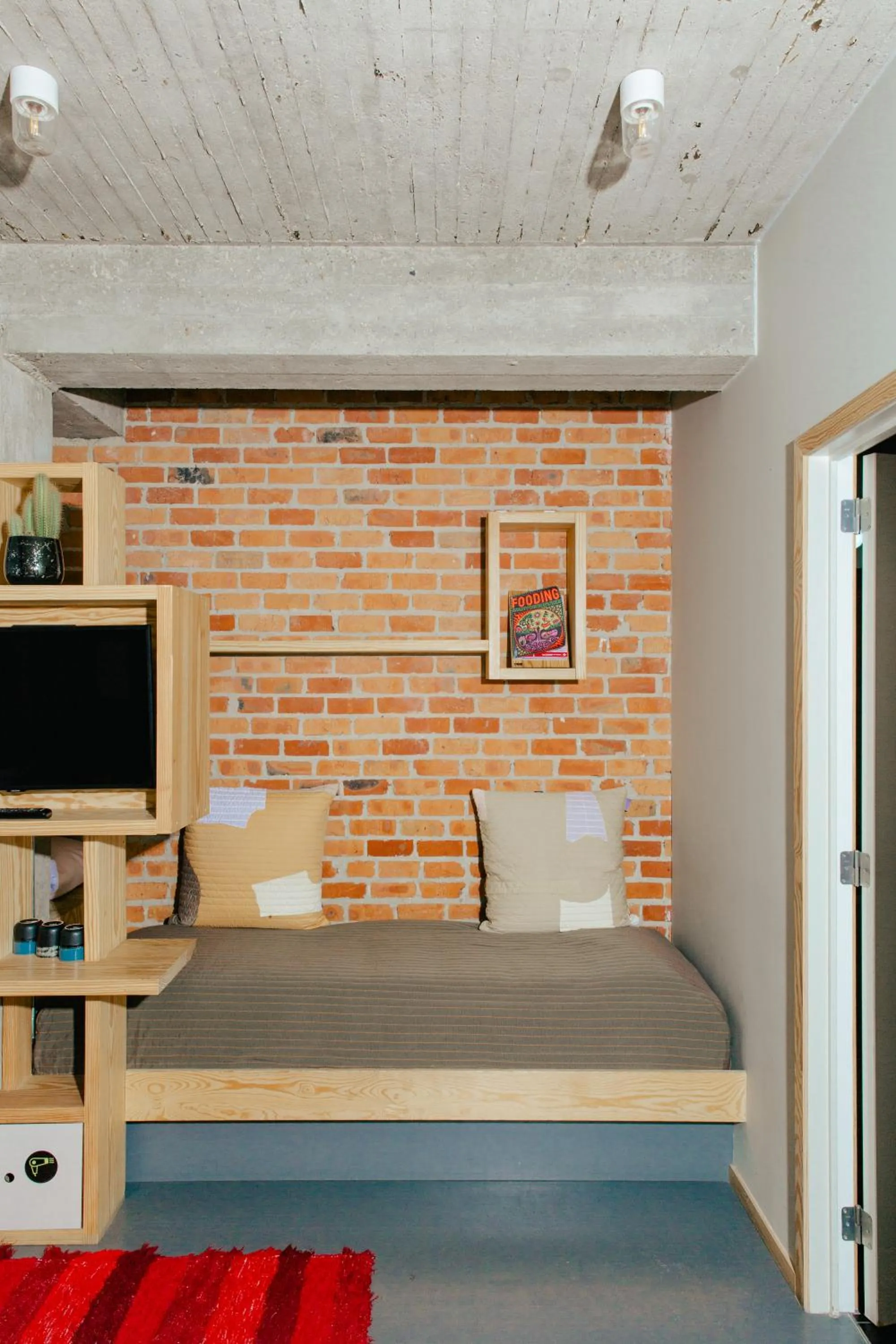 Bedroom, Bed in JAM Brussels