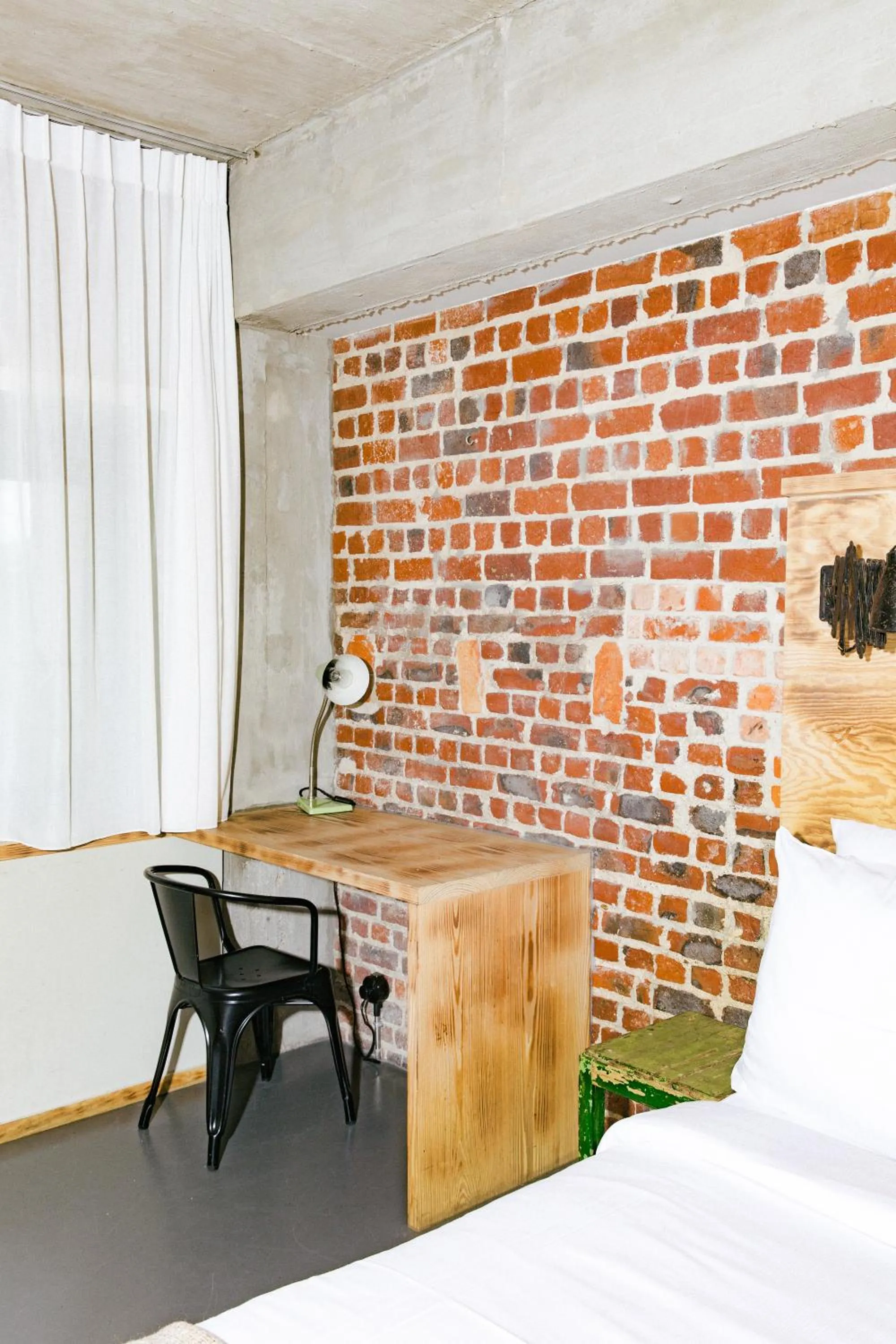 Seating area, Bed in JAM Brussels