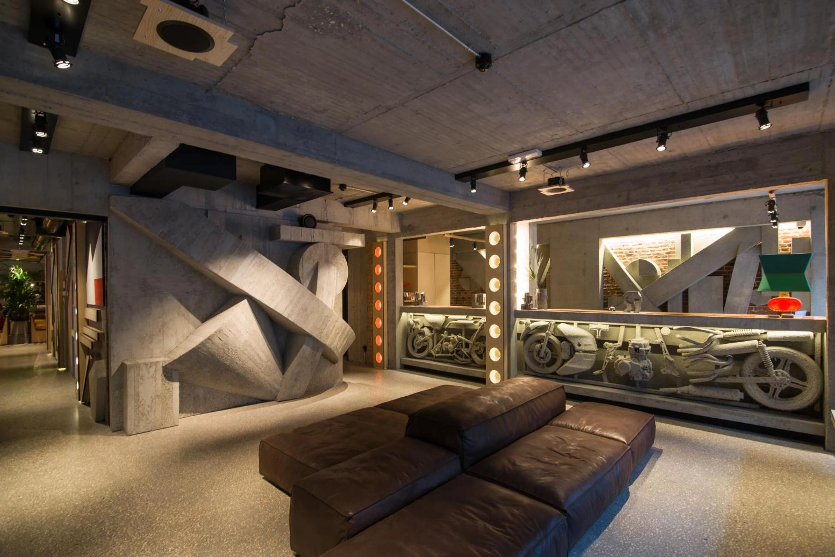 Lobby or reception in JAM Brussels