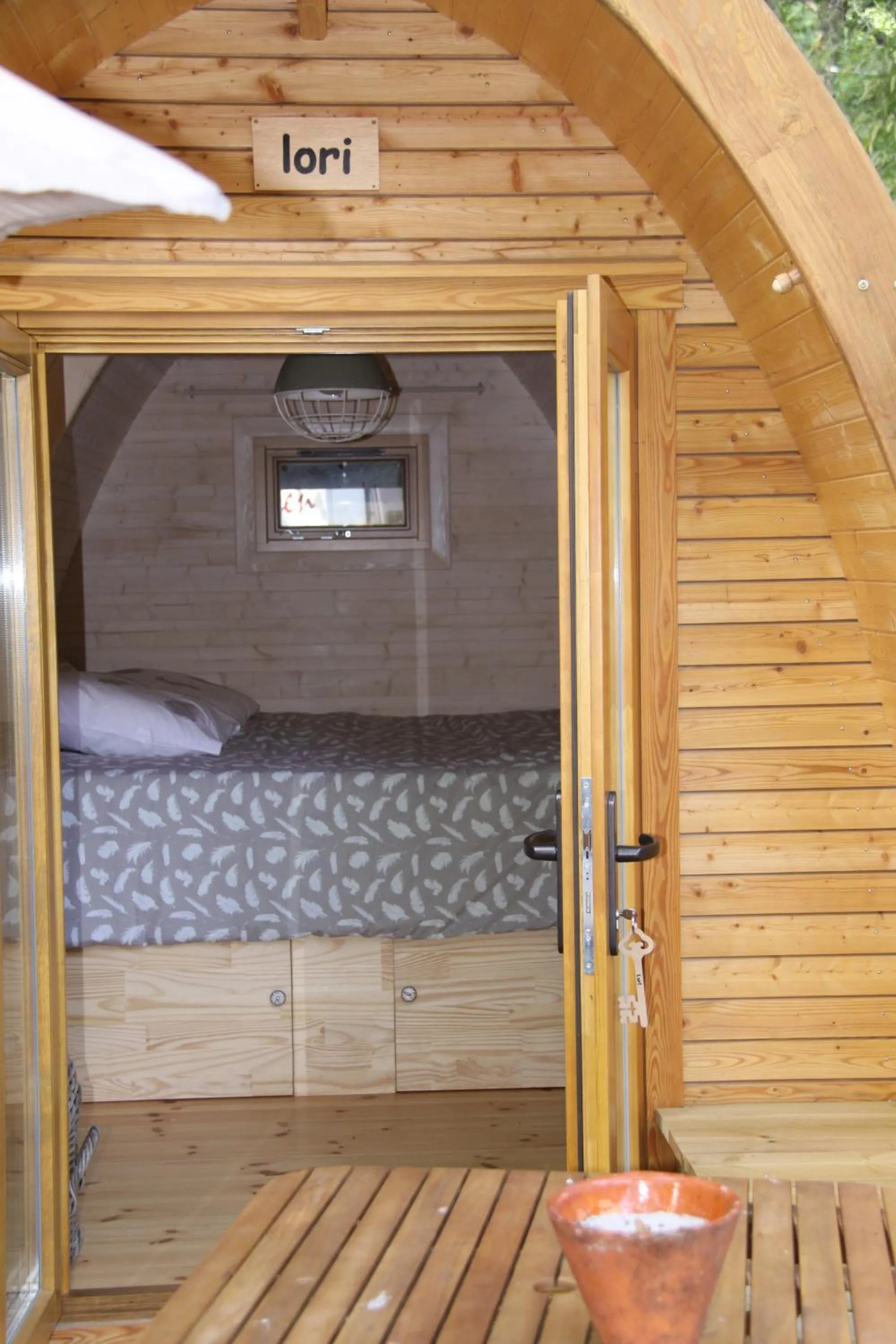 Bed in Lodging Le Lac
