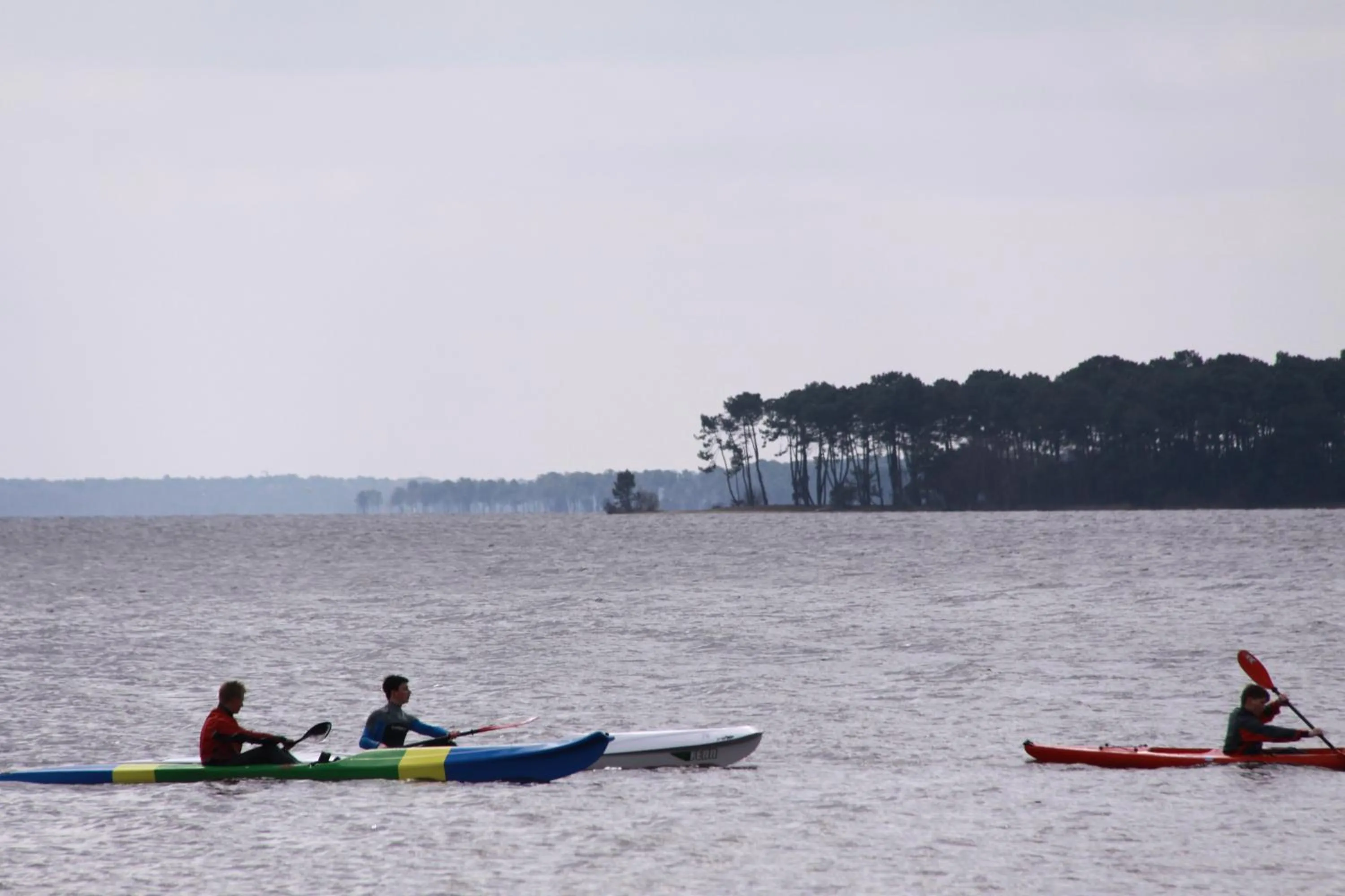 Canoeing in Lodging Le Lac