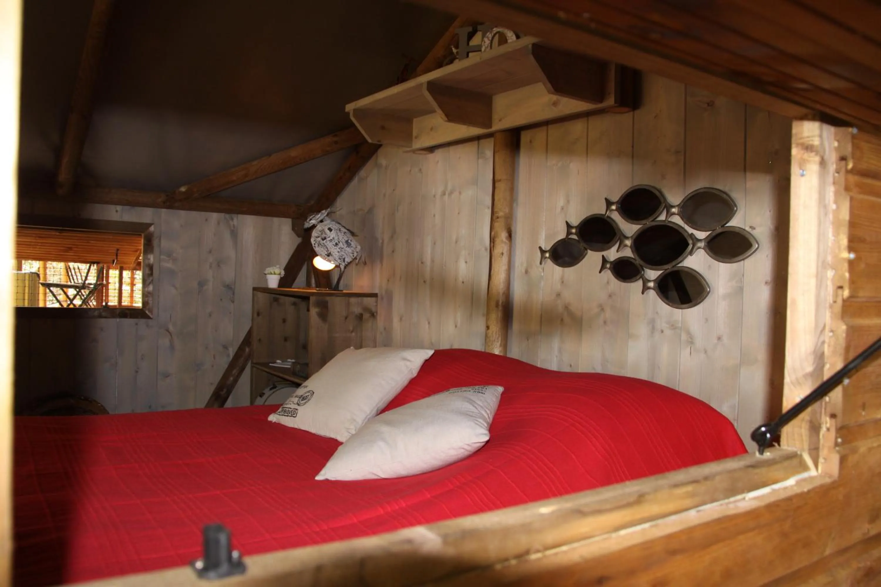 Bed in Lodging Le Lac