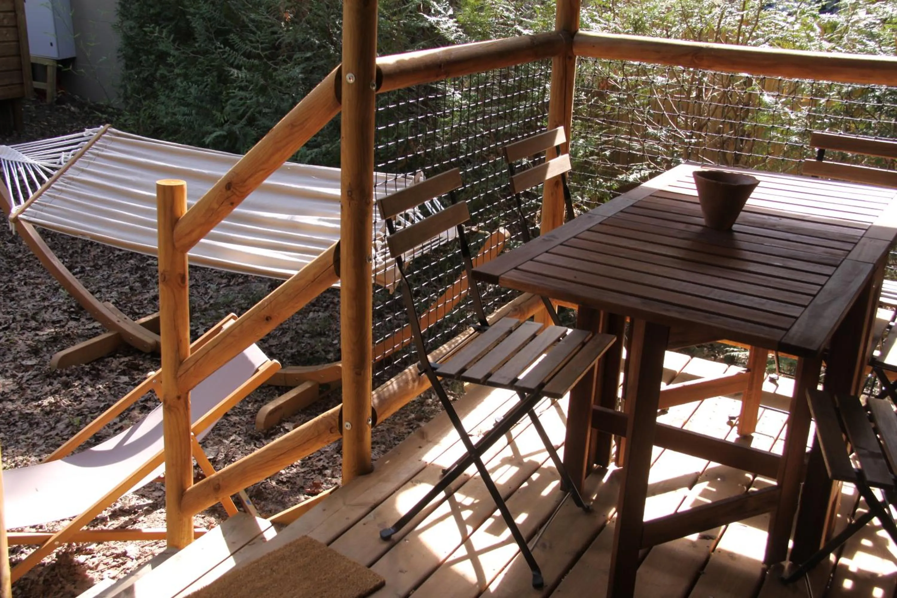 Balcony/Terrace in Lodging Le Lac