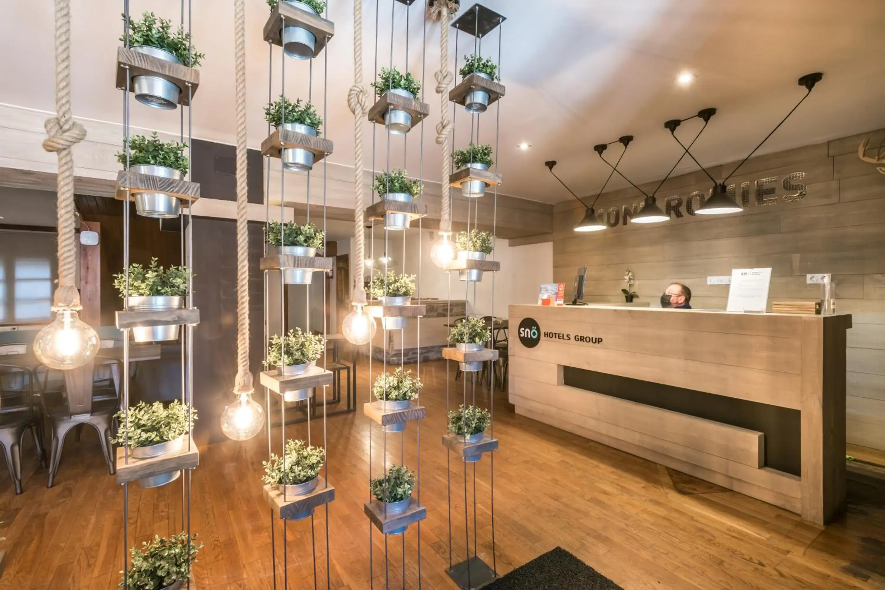 Property building in Hotel SNÖ Mont Romies Property building in Hotel SNÖ Mont Romies