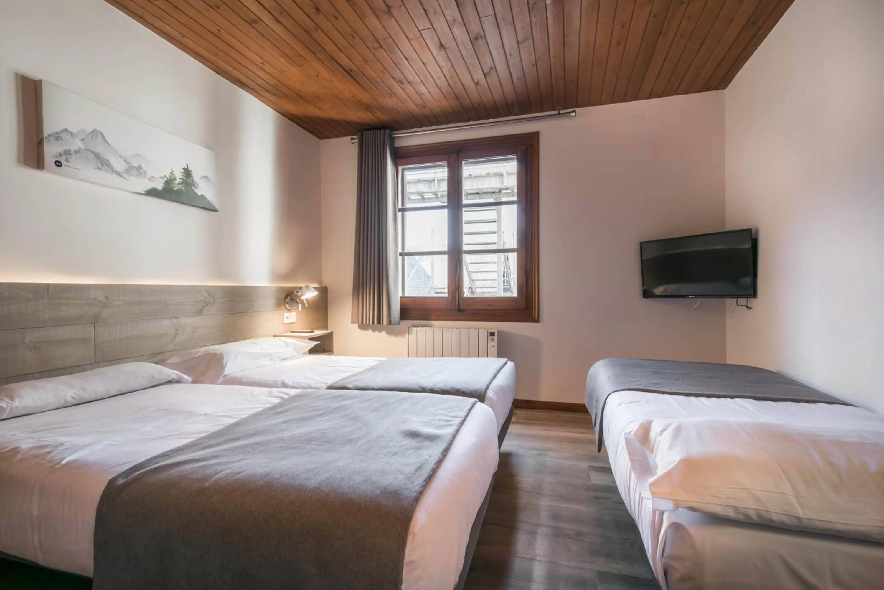 Bed in Hotel SNÖ Mont Romies