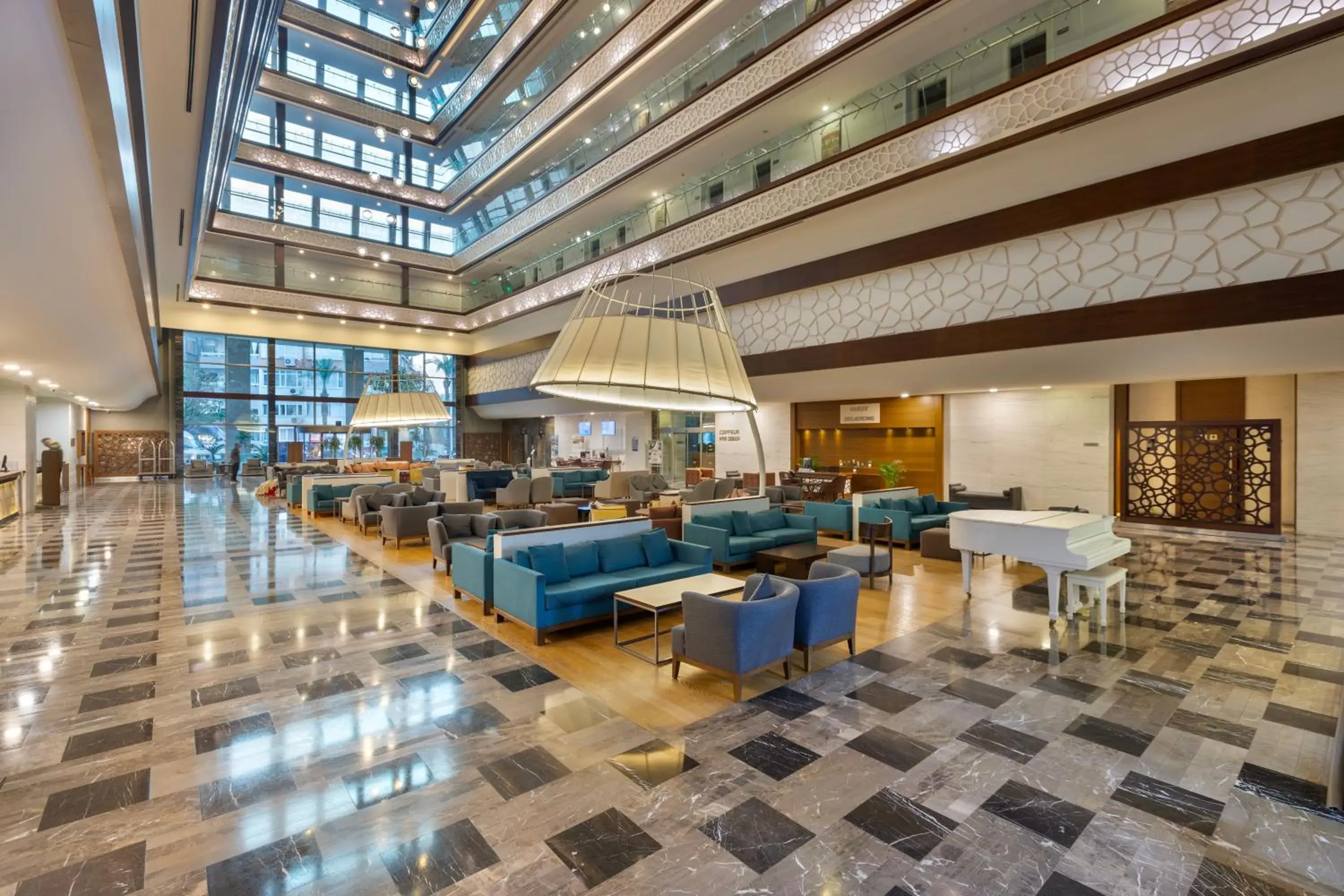 Lobby or reception in Ramada Plaza Antalya Lobby or reception in Ramada Plaza Antalya