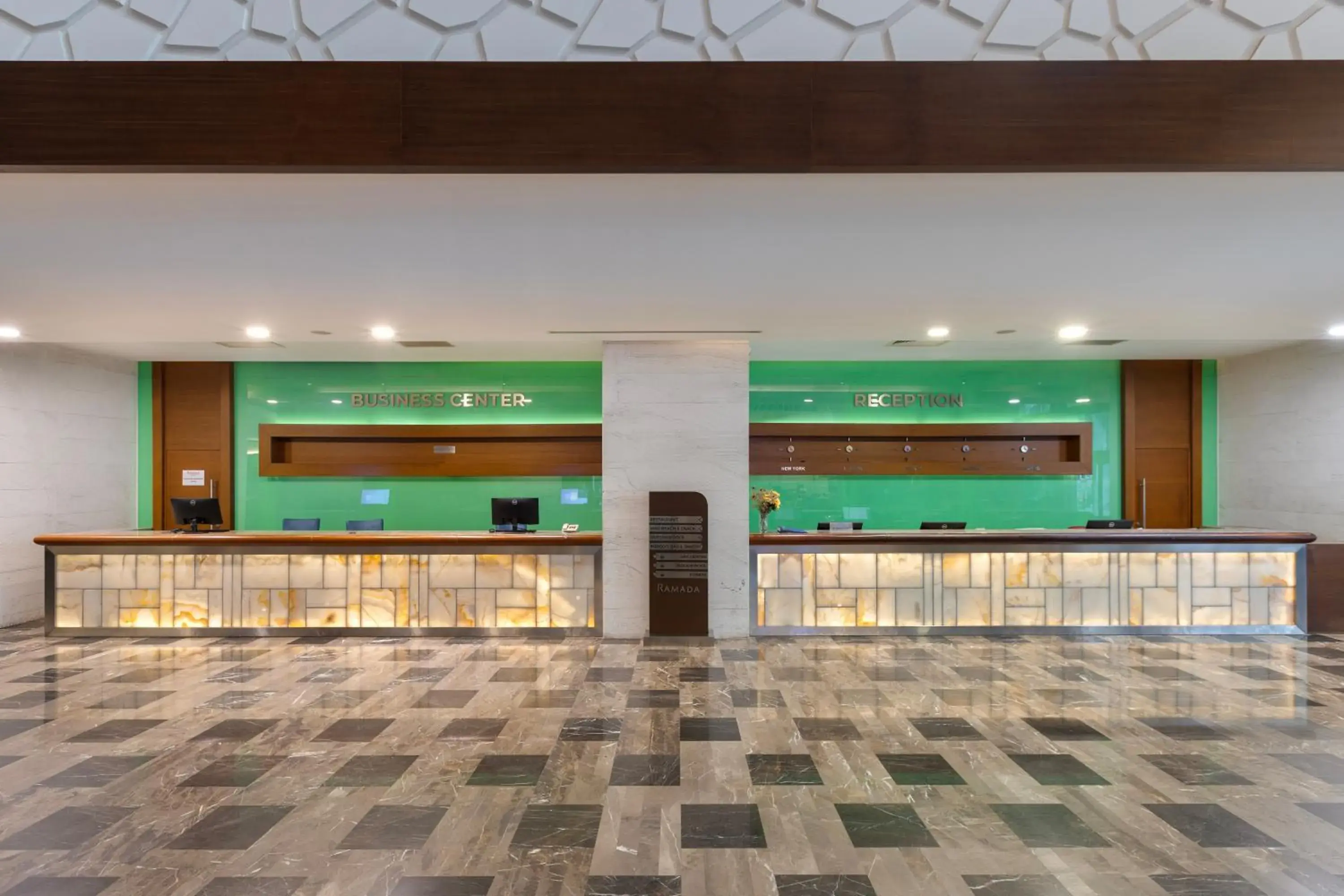 Lobby or reception in Ramada Plaza Antalya Lobby or reception in Ramada Plaza Antalya