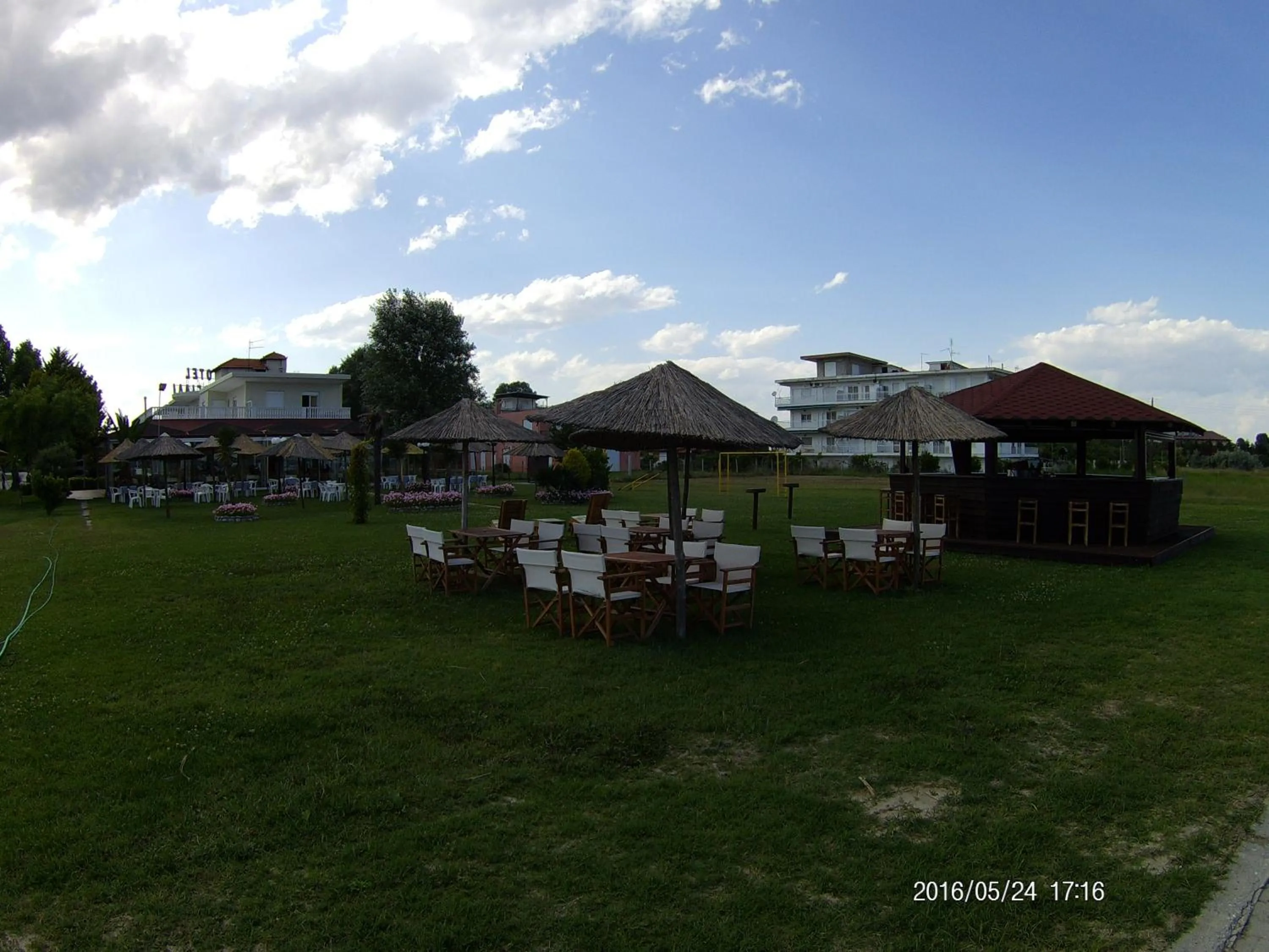 Garden in Hotel Akrogiali