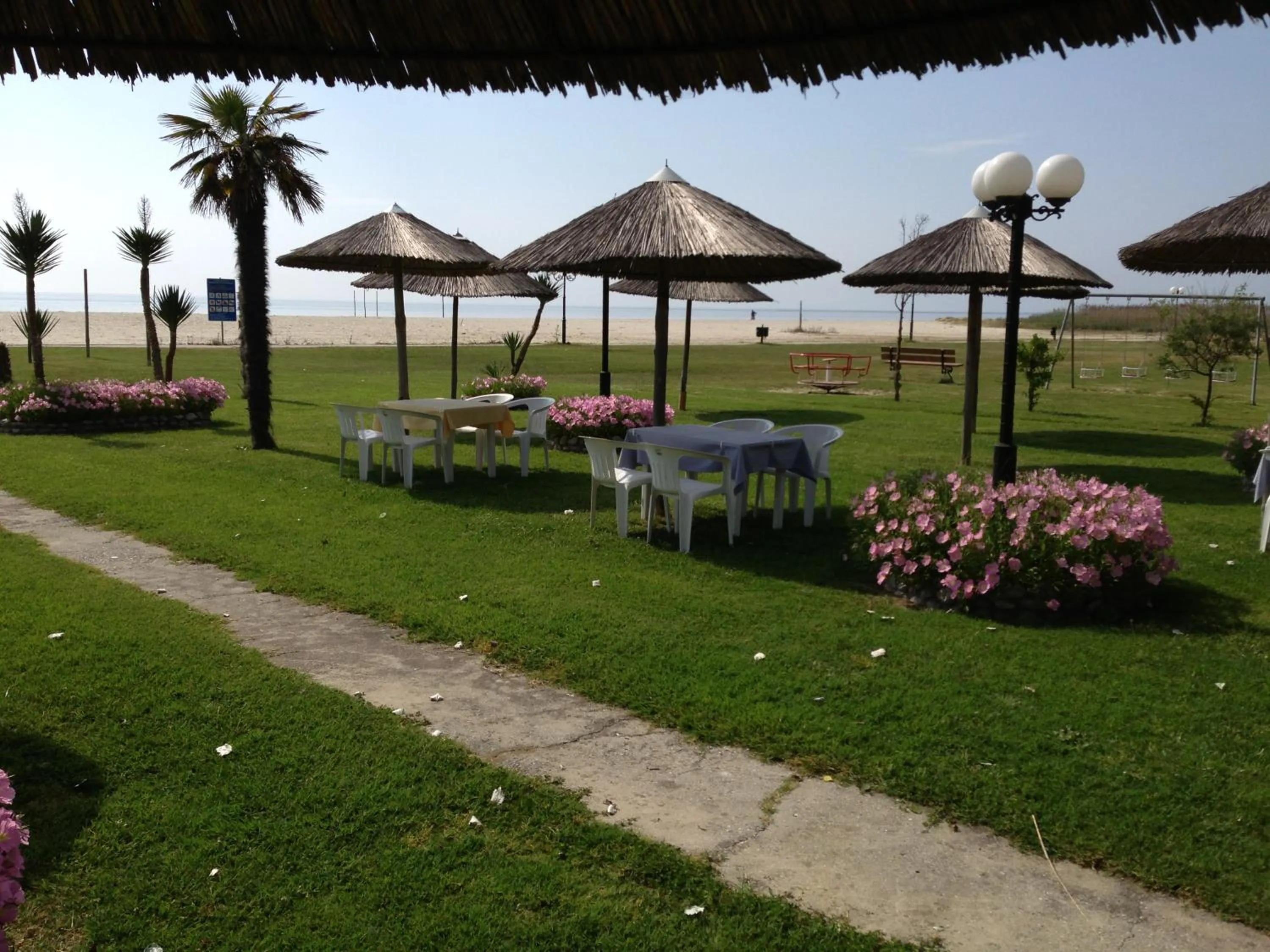 On site in Hotel Akrogiali