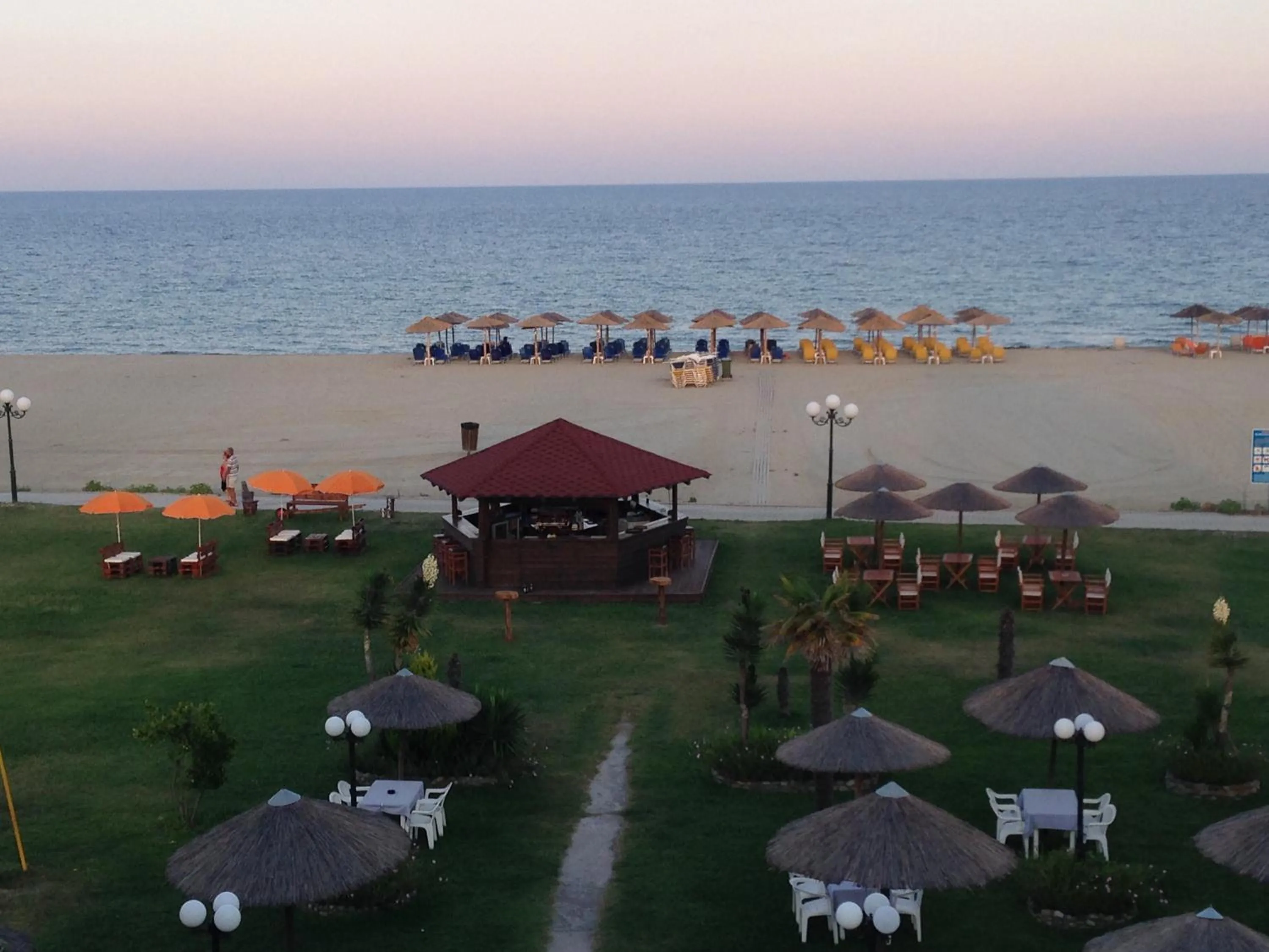 Garden in Hotel Akrogiali